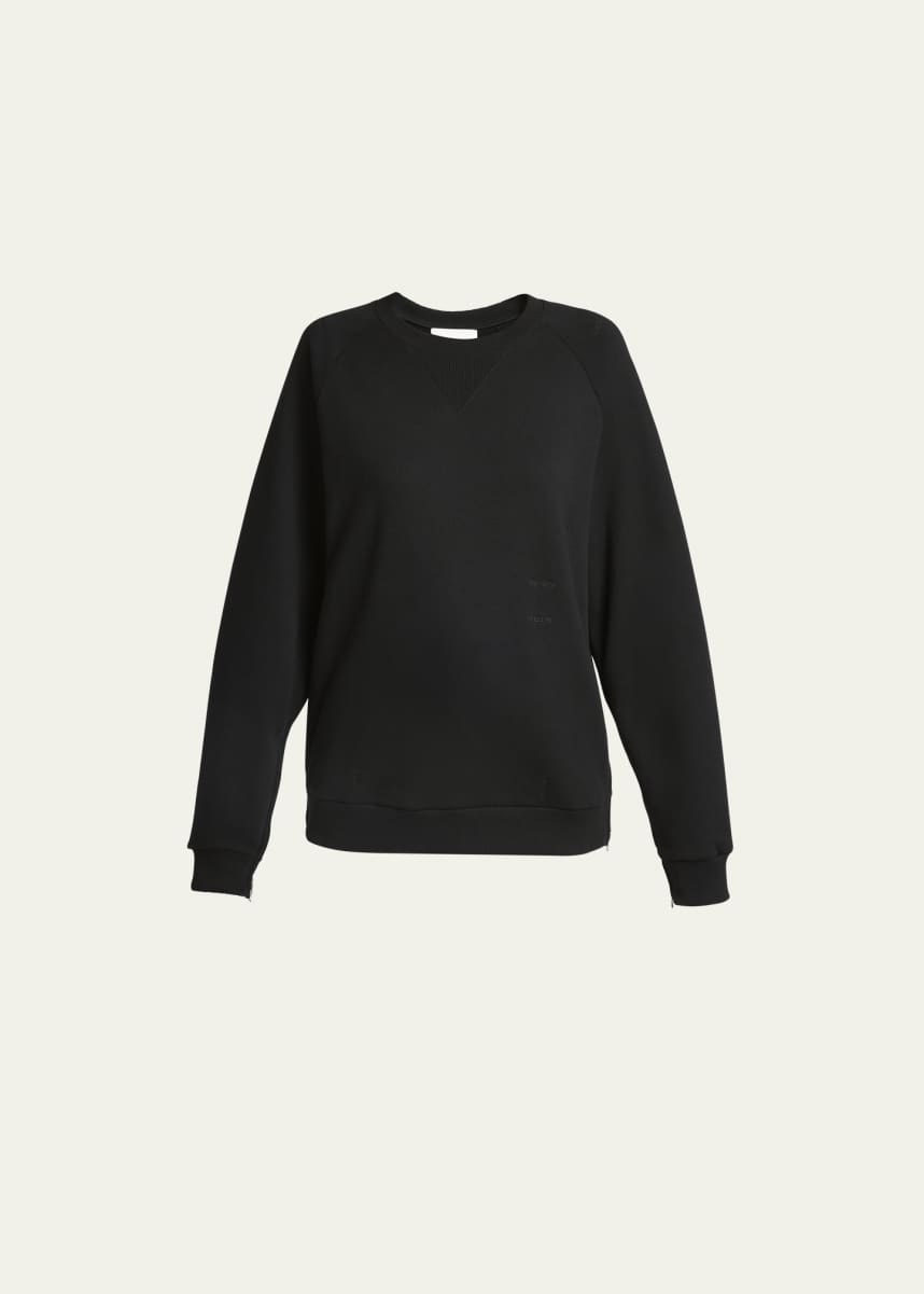 SETCHU Zipper Cotton Sweatshirt
