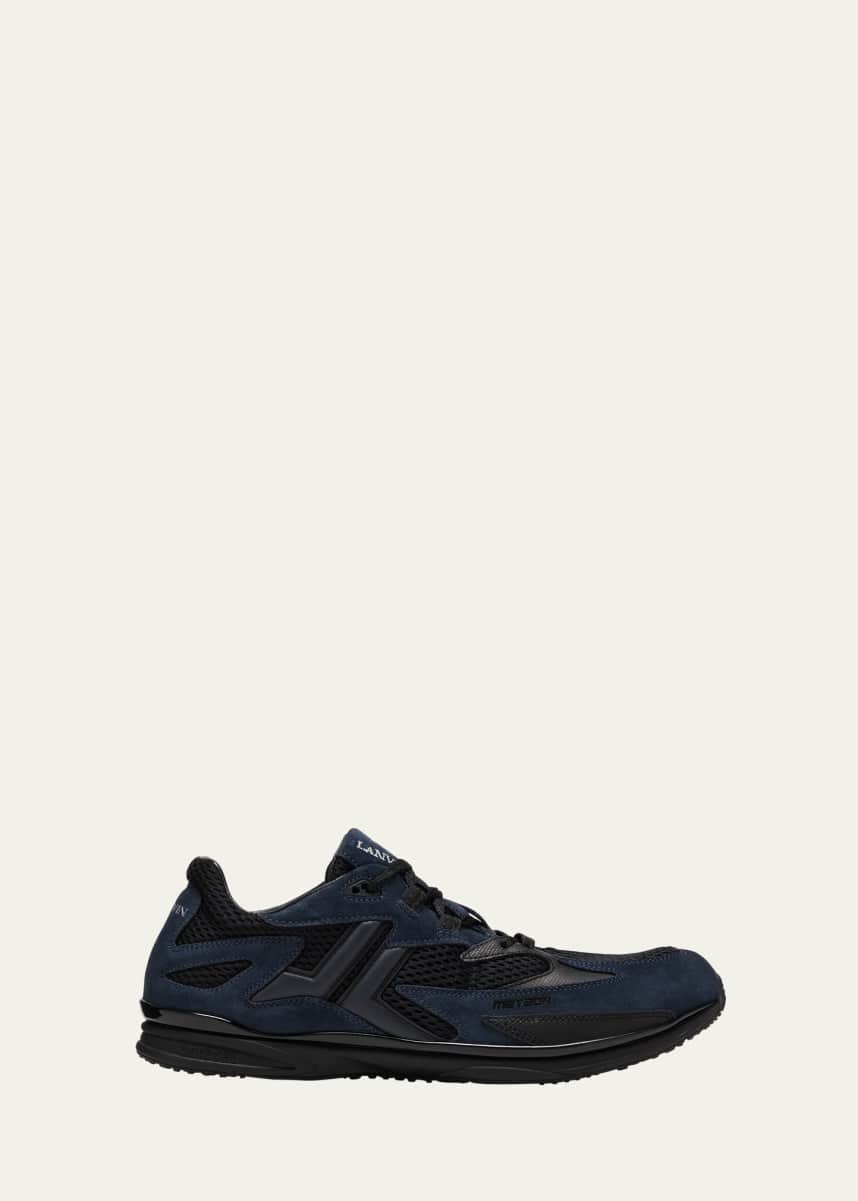 Lanvin Men's Meteor Colorblock Runner Sneakers
