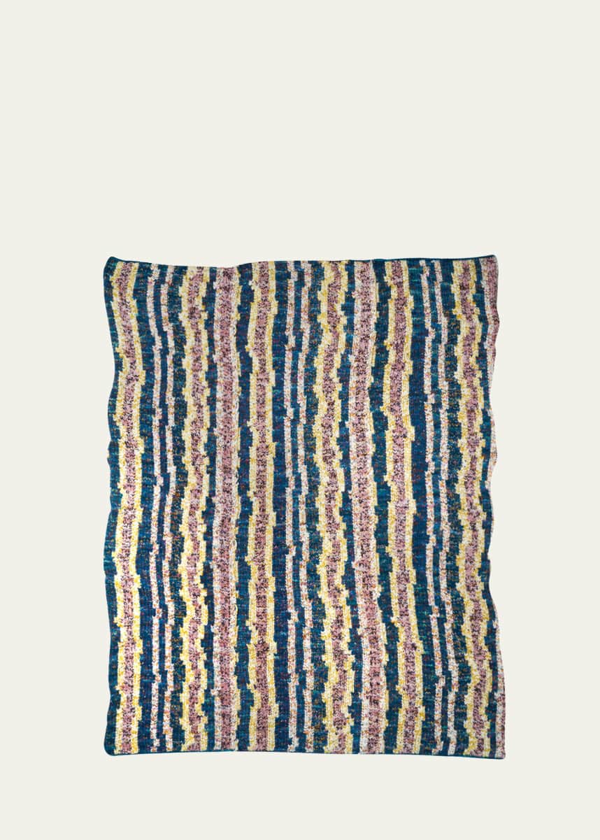 The Elder Statesman Disheveled Crochet Blanket