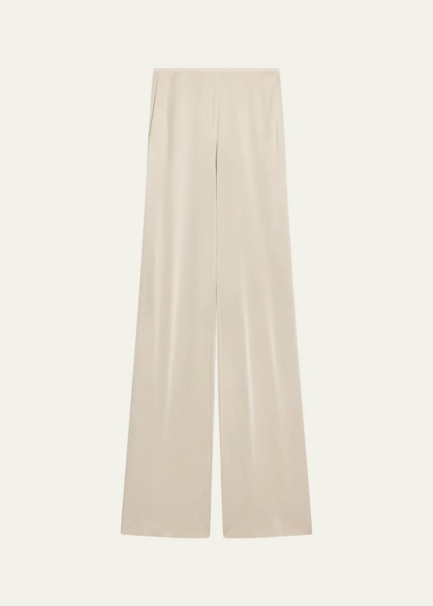 Helmut Lang Straight-Leg Fluid Pull-On Pants