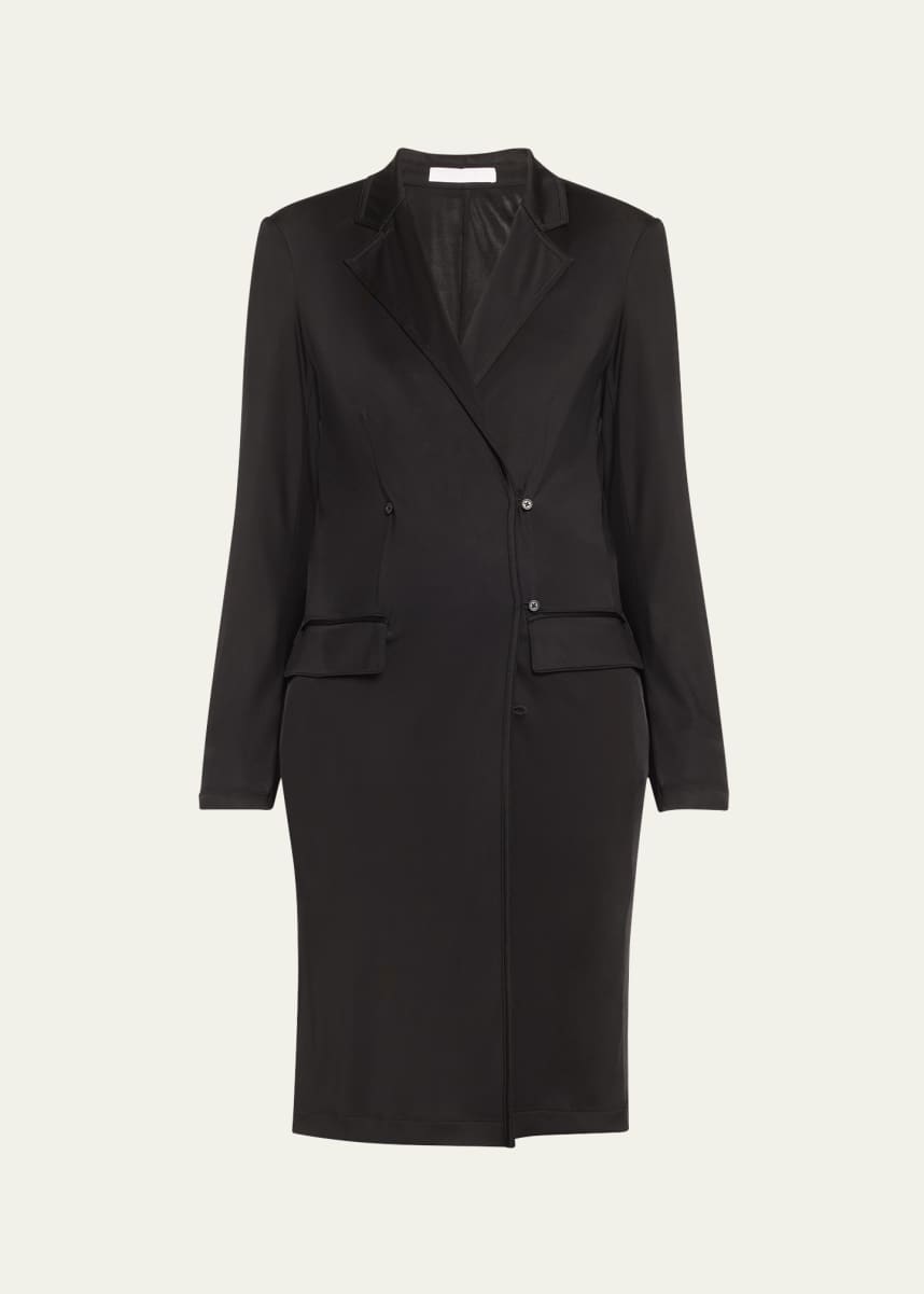 Helmut Lang Long Fluid Jacket