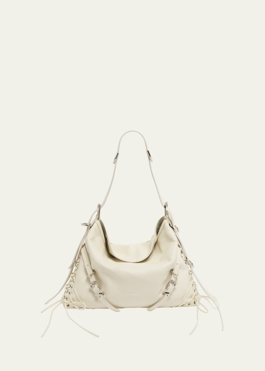 Givenchy Medium Voyou Corset Shoulder Bag in Tumbled Leather
