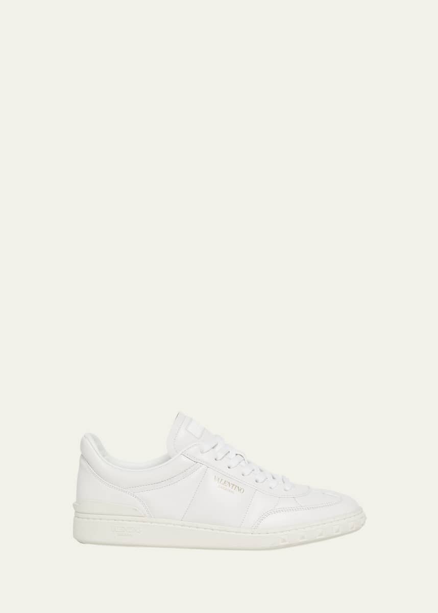 Valentino Garavani Men's Upvillage Leather Low-Top Sneakers