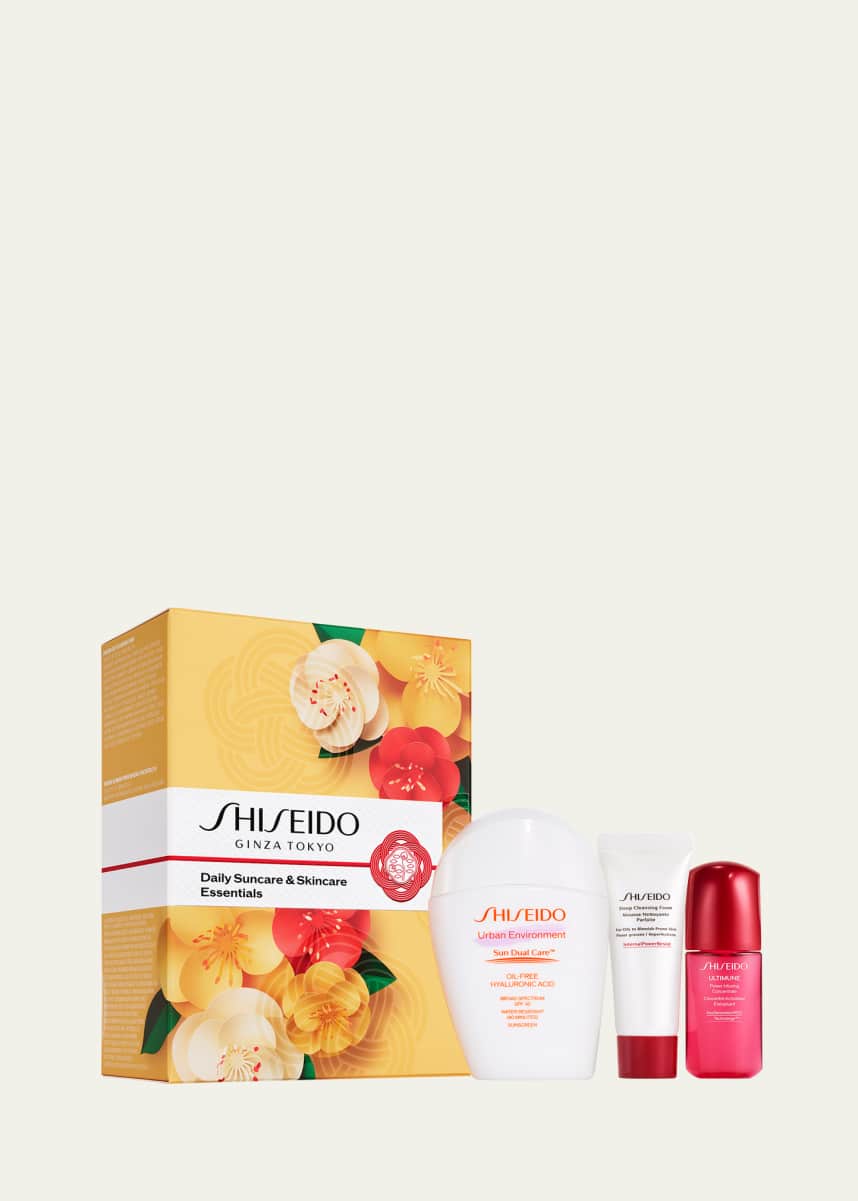 Shiseido Everyday Sunscreen and Skincare Essentials Set