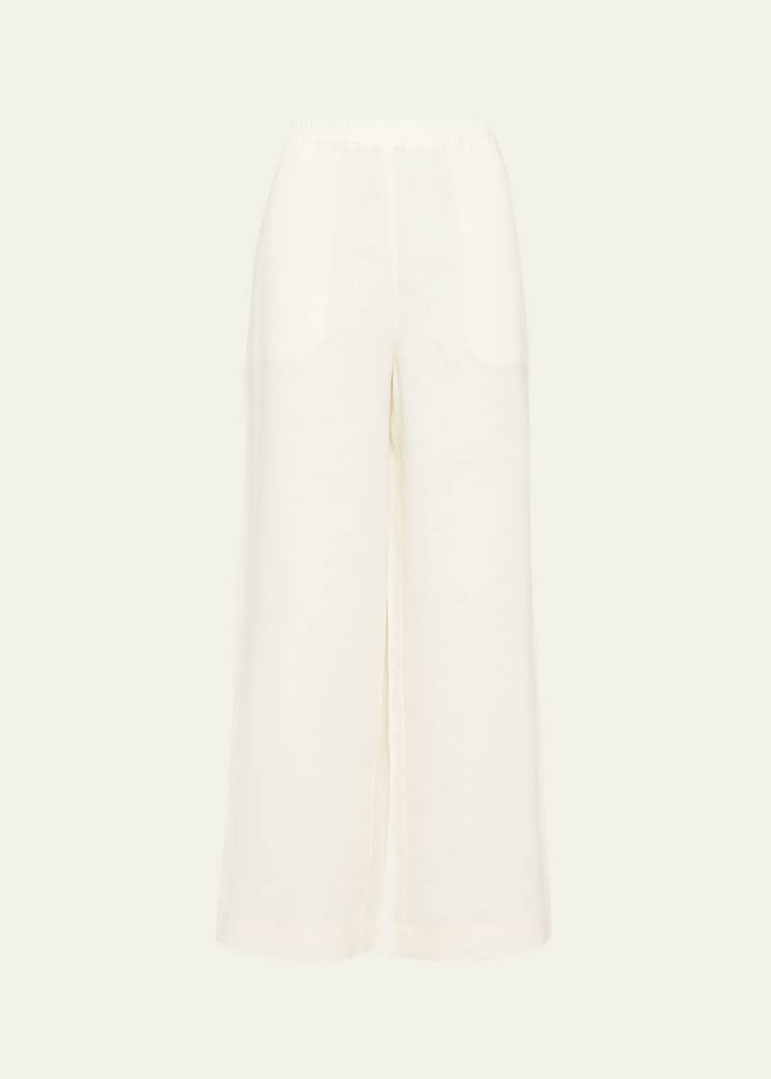 Eres Select Linen Wide-Leg Pants
