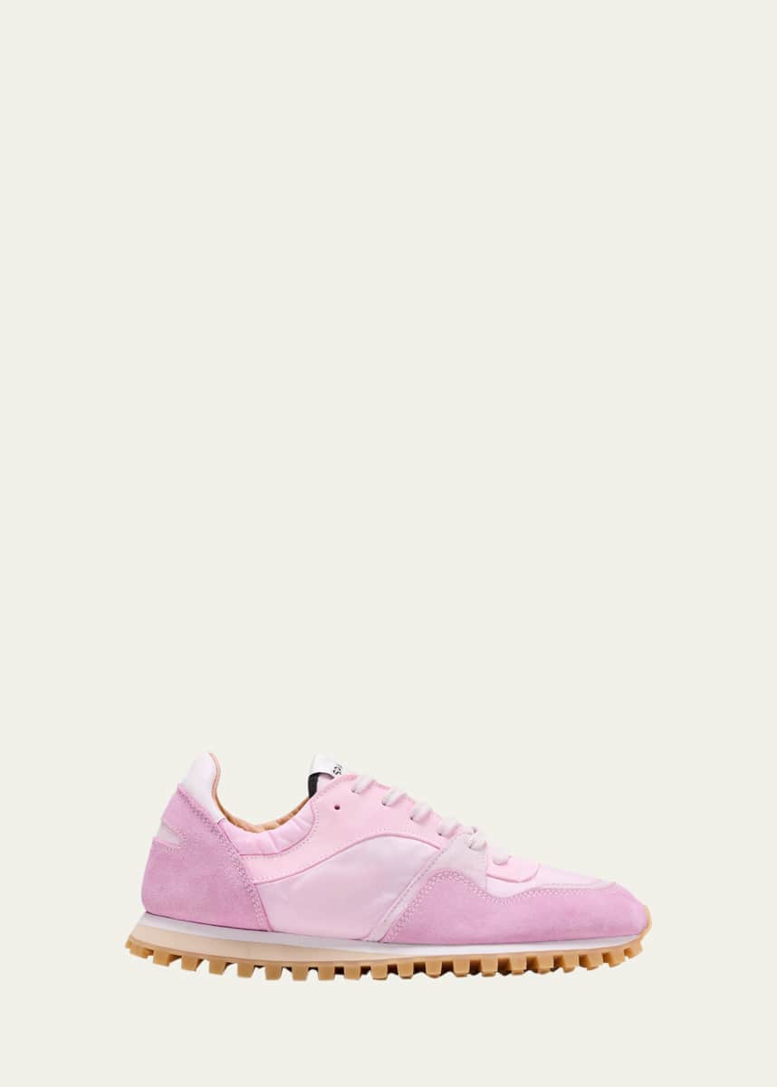 Comme des Garcons Comme des Garcons x Spalwart Colorblock Suede Runner Sneakers
