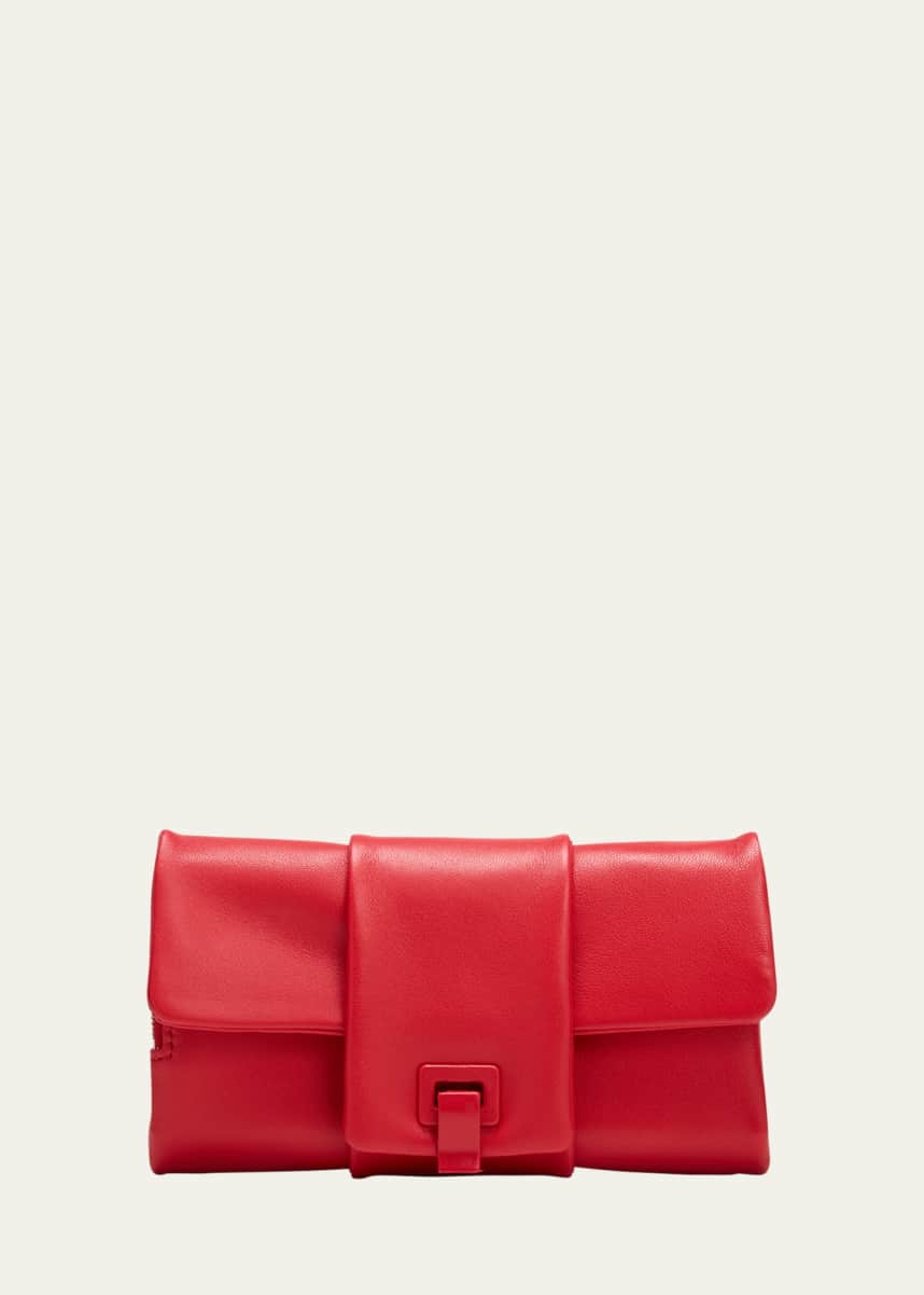 Proenza Schouler Flip Napa Leather Shoulder Bag