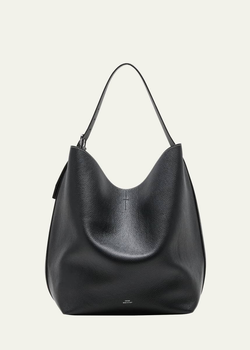Toteme Belted Leather Tote Bag