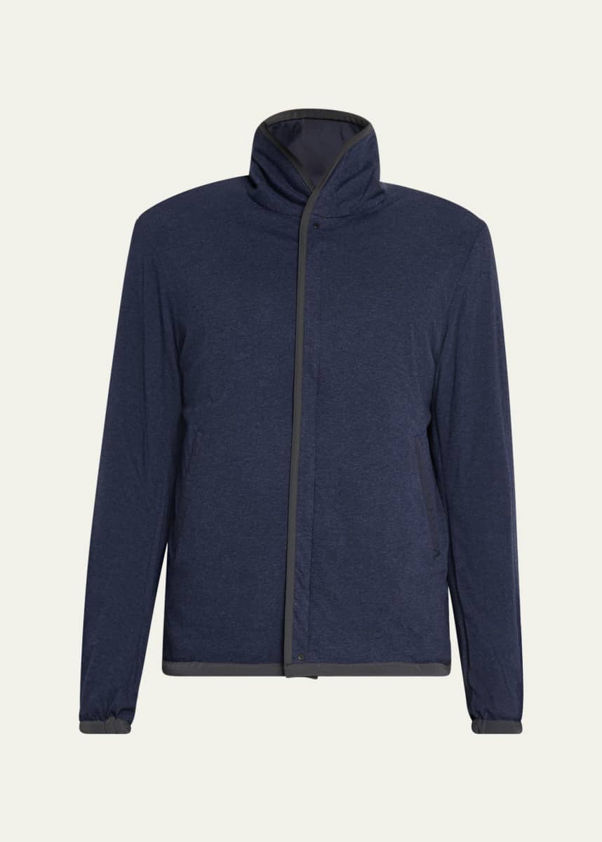 Sease Men's Jibset Packable Water-Repellent Reversible Jacket