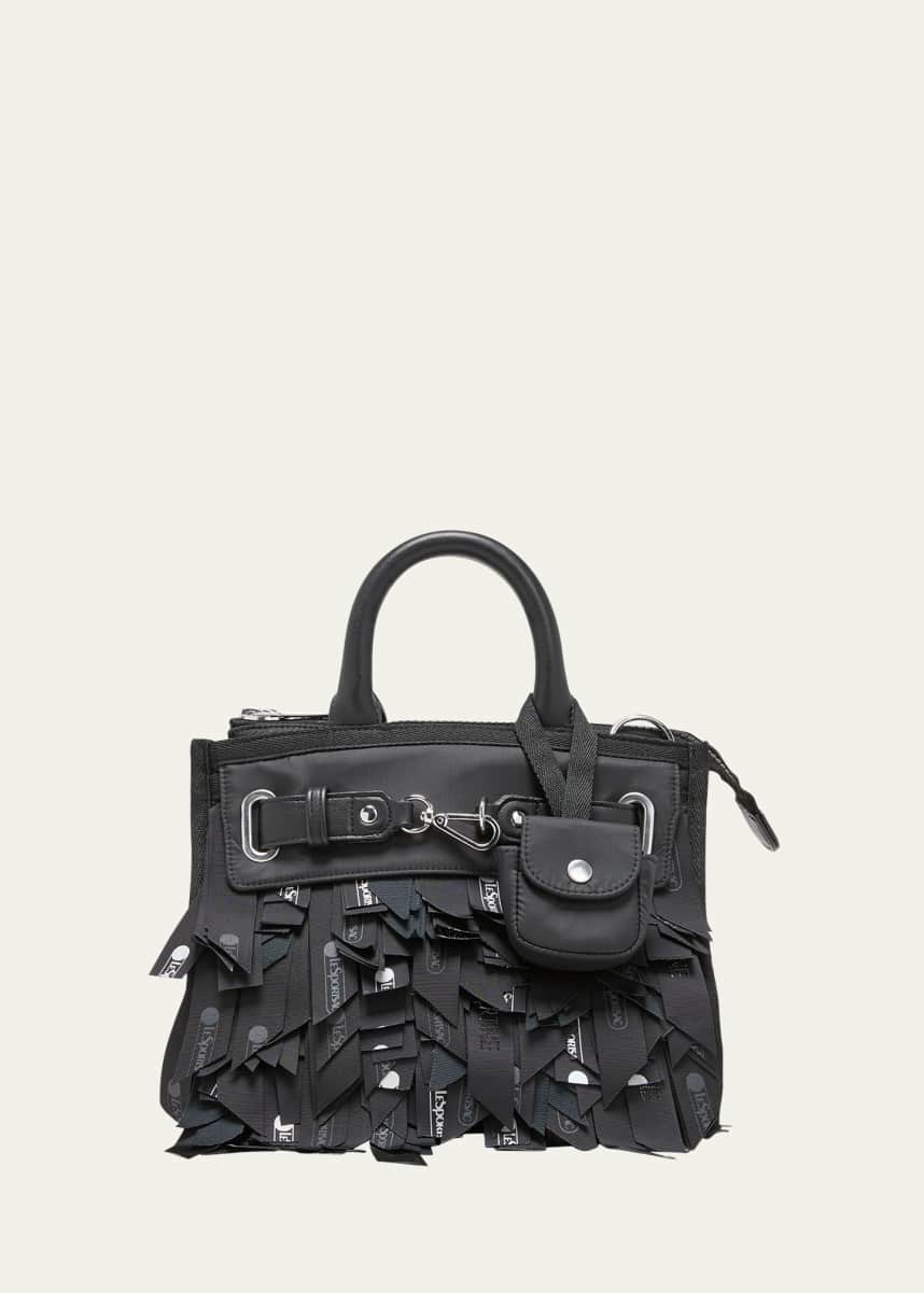 Libertine x LeSportSac Jonny Go Lightly Small Logo Fringe Top-Handle Bag
