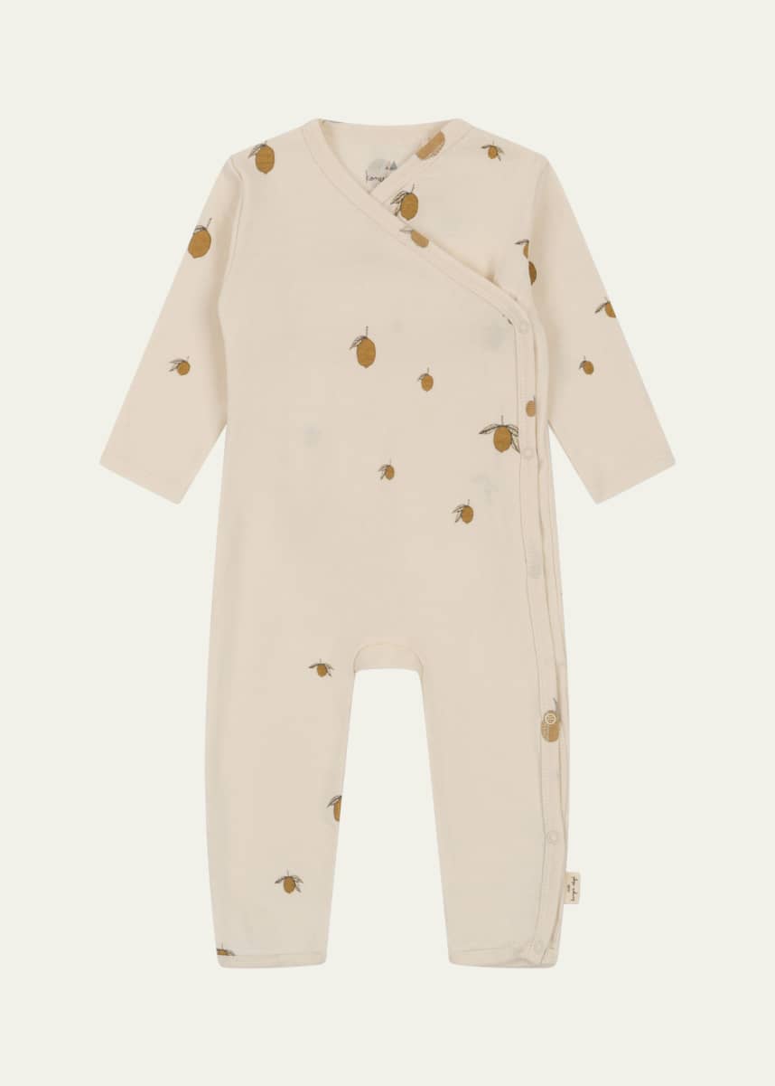 Konges Slojd Kid's Fruit Motif Coverall, Size Premie-6M