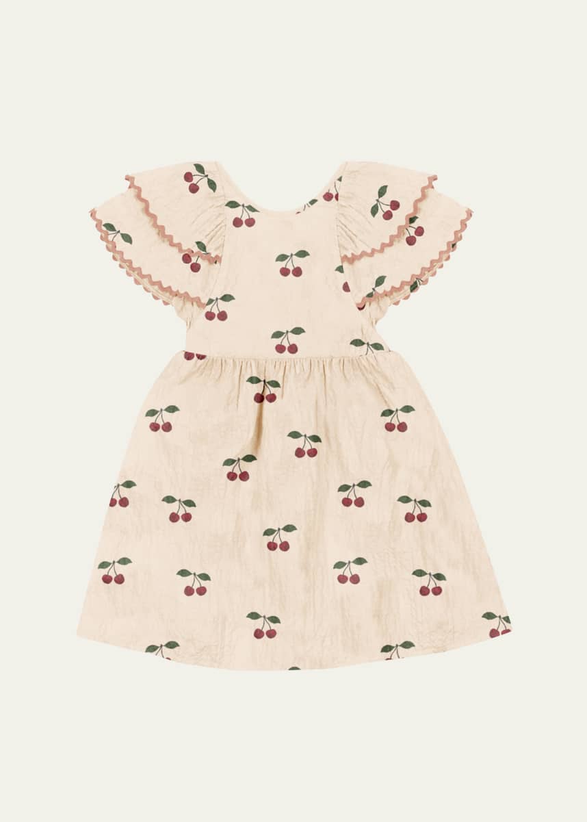 Konges Slojd Gia Bow Dress Pine Grove
