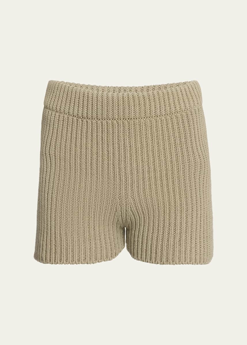 Max Mara Knit Mini Shorts