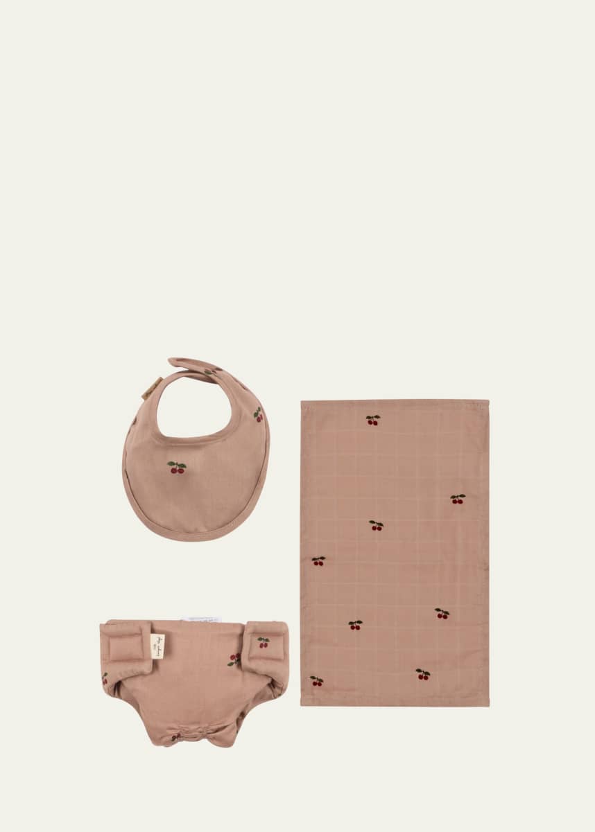 Konges Slojd Kid's Doll Nursery Play Set