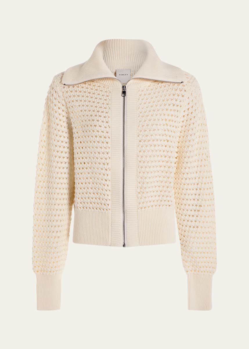 Varley Eloise Full-Zip Knit Jacket