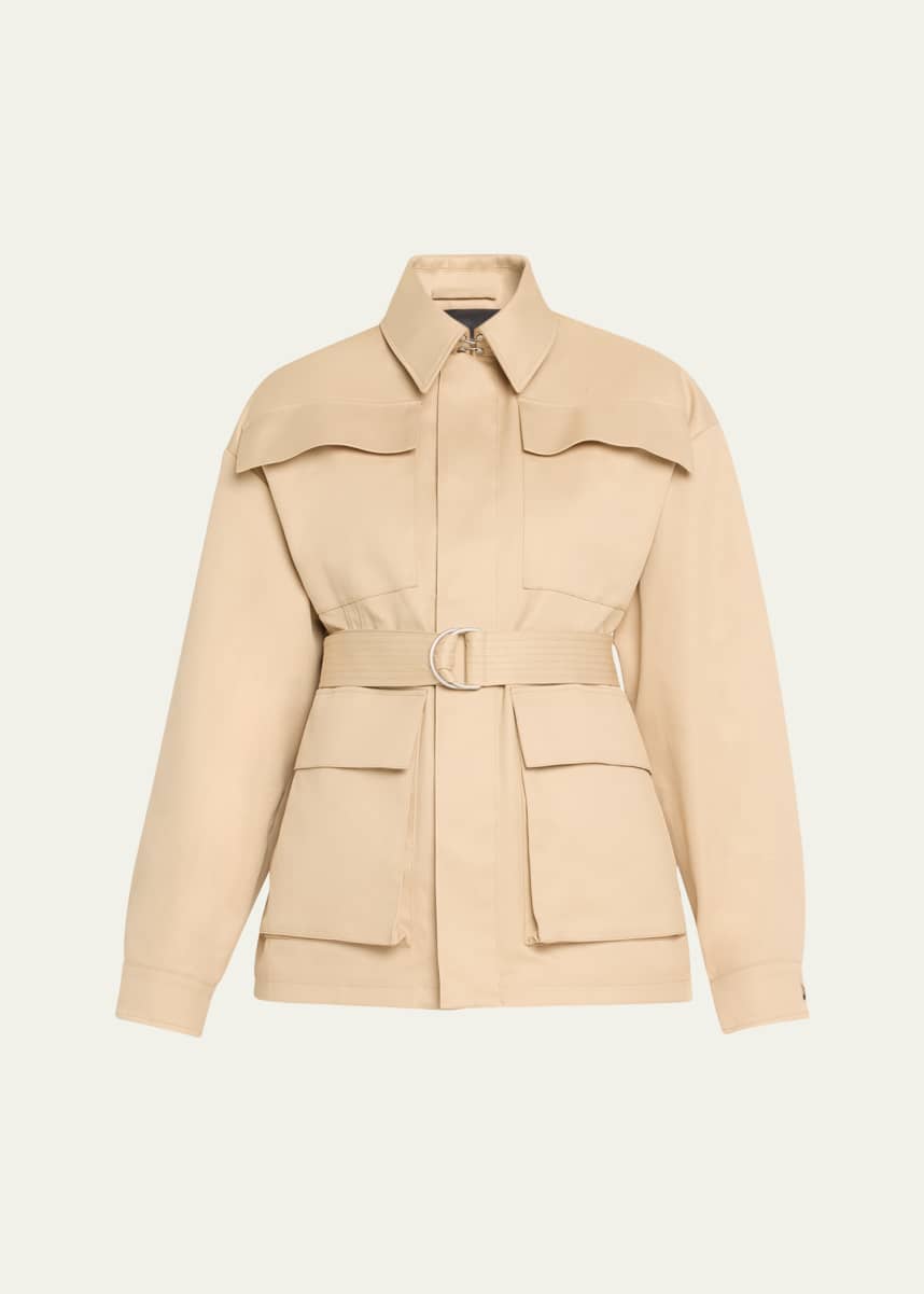 WARDROBE.NYC Belted Drill Parka
