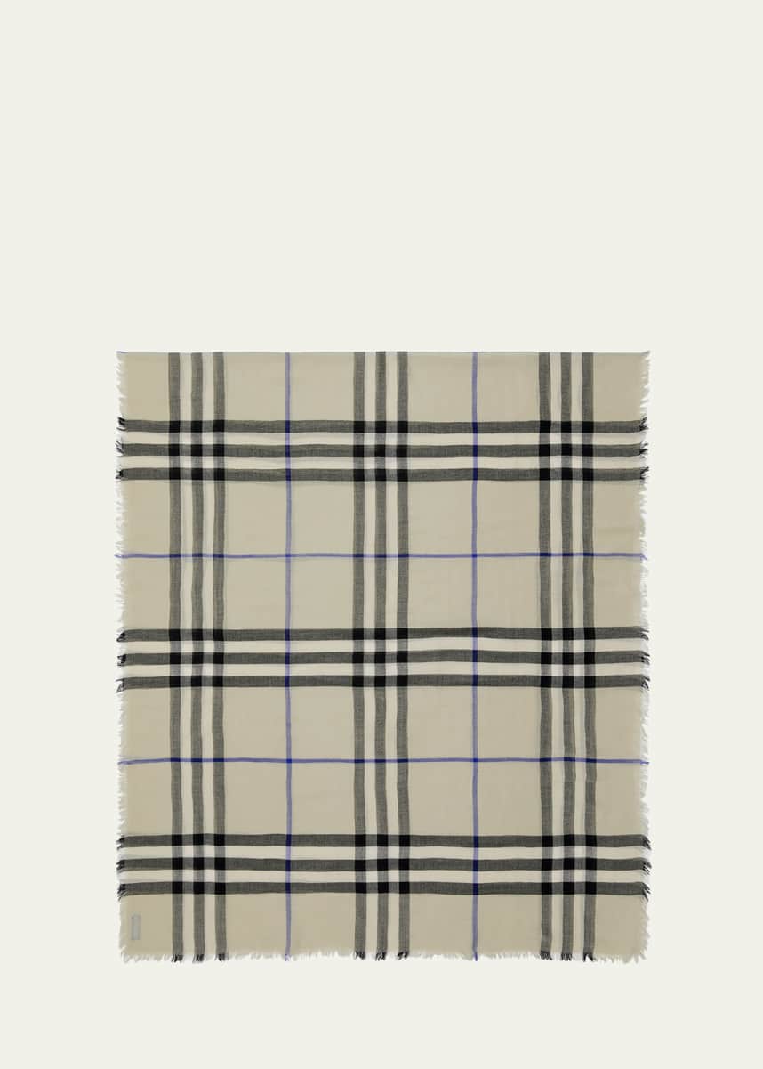 Burberry scarf kids best sale silver