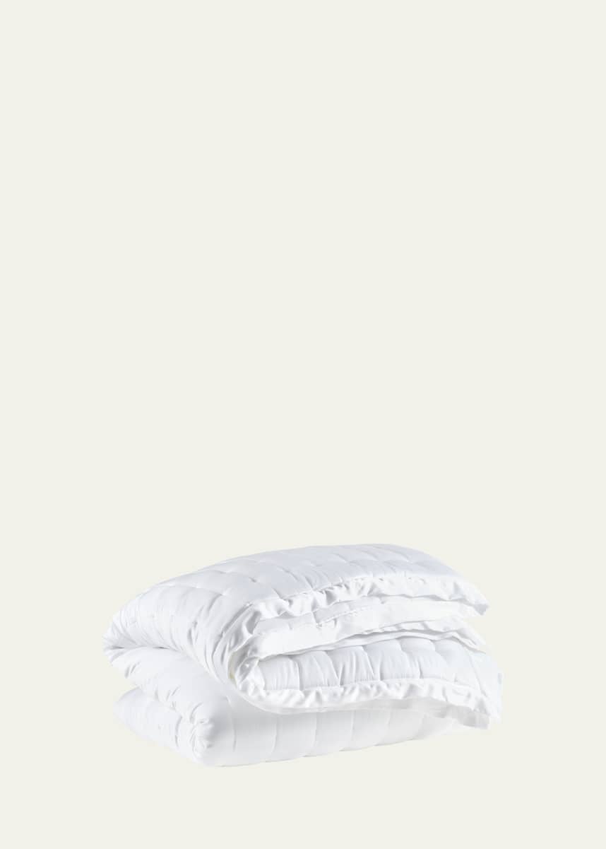 Pine Cone Hill Puff Tencel King Quilt, White