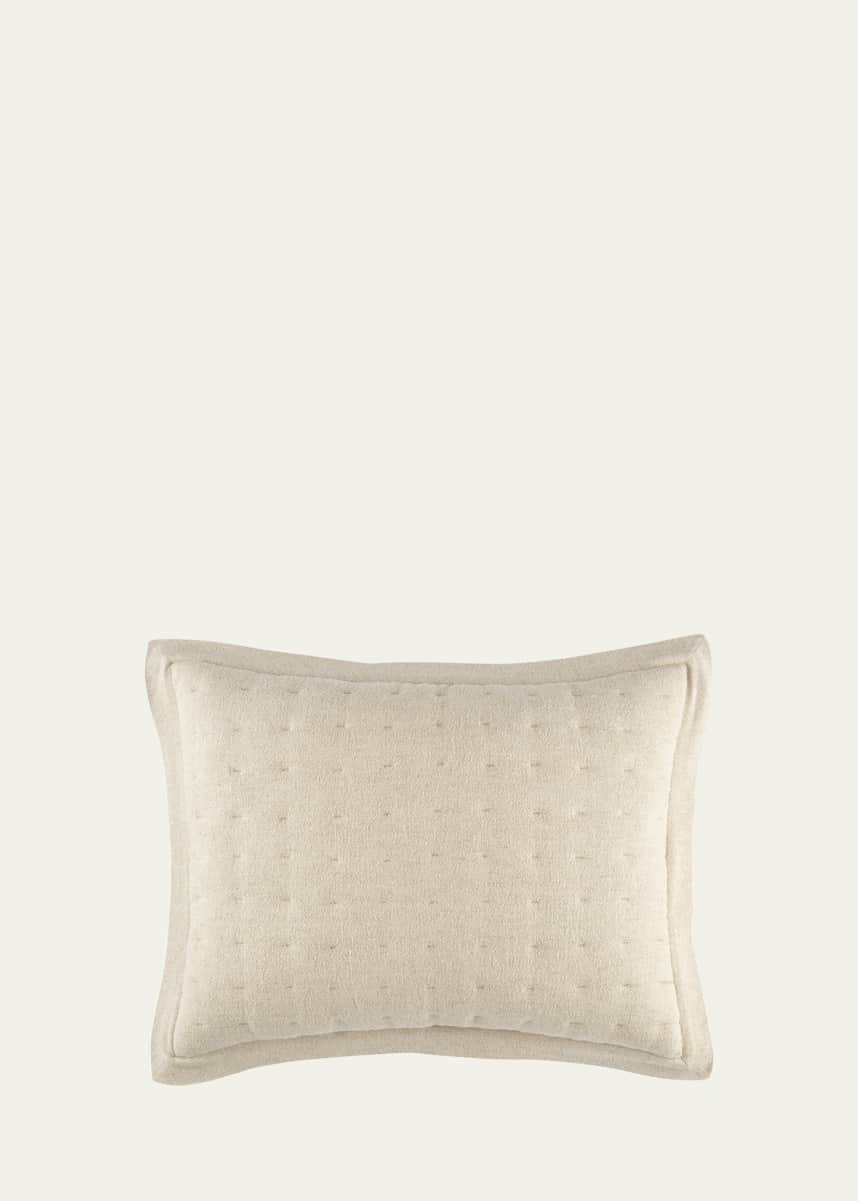 Pine Cone Hill Jonah Linen Natural Quilted California King Sham