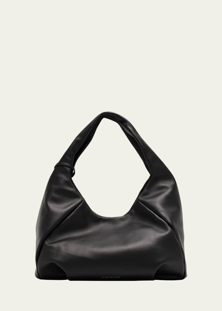 Stuart Weitzman The Moda Napa Leather Hobo Bag