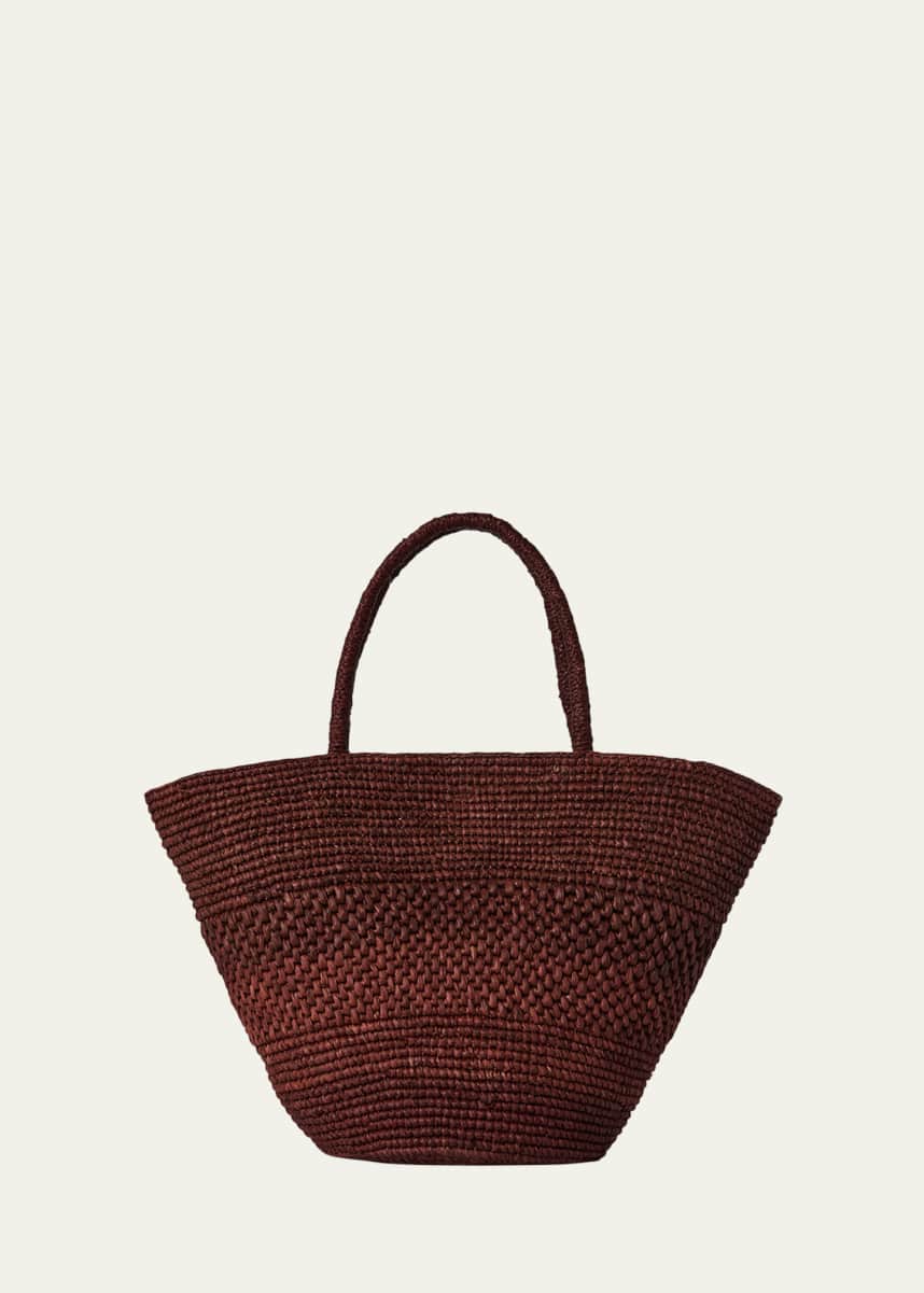THE ROW Emilie Panier Tote in Raffia