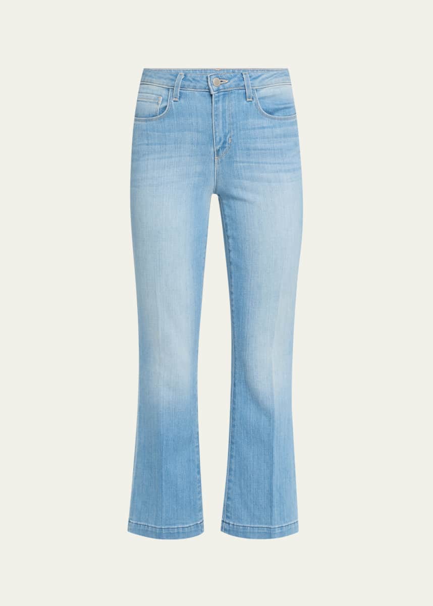 L'Agence Ali High-Rise Slim Flare Jeans