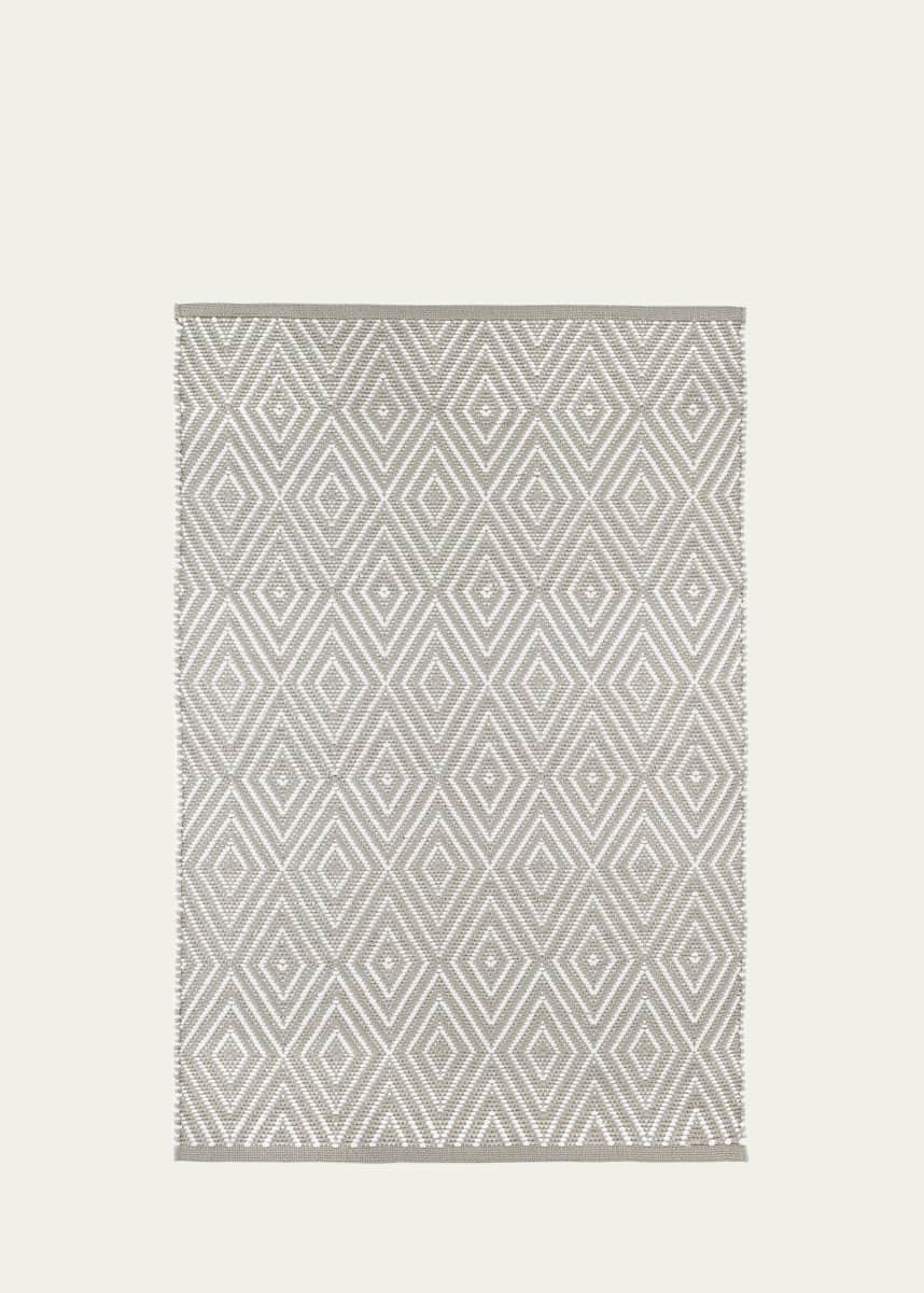 Annie Selke Diamond Handwoven Indoor/Outdoor Rug, 8' x 10'