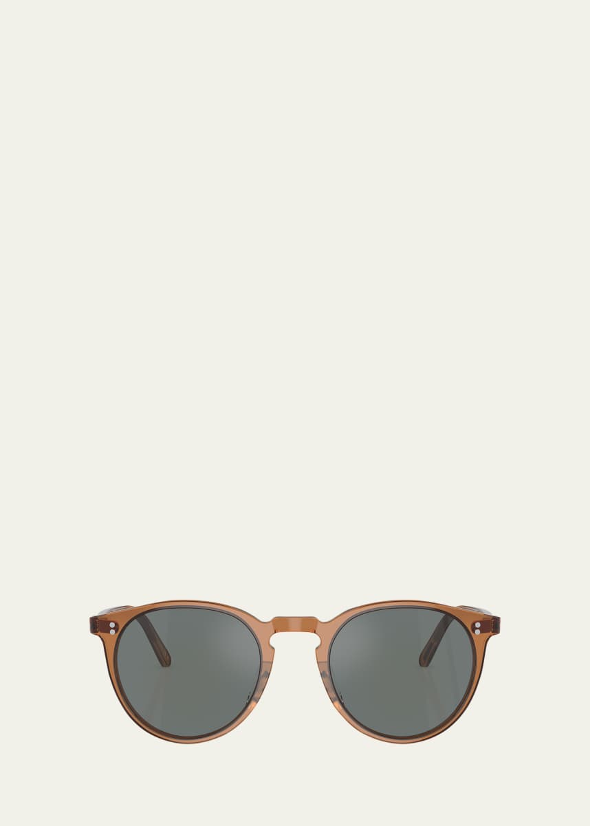 Oliver Peoples O'Malley Acetate Round Sunglasses