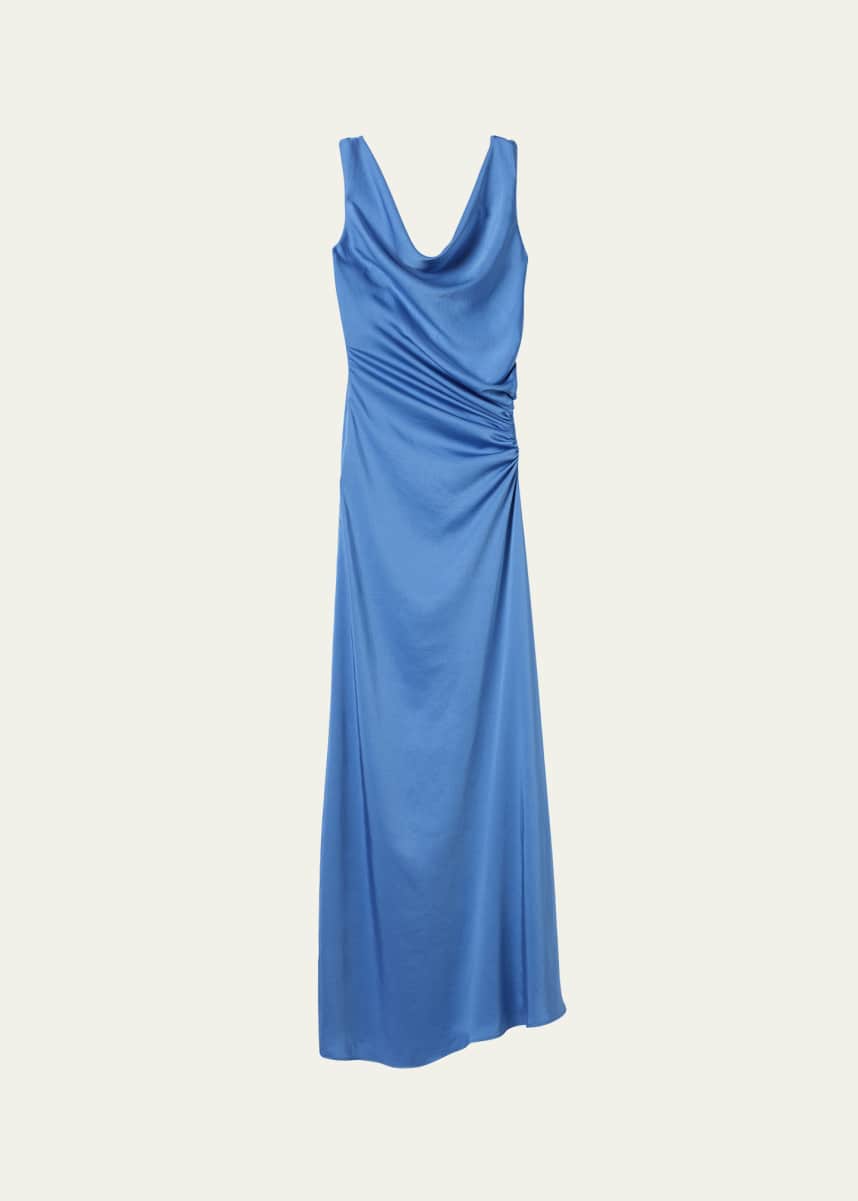 A.L.C. Ophelia Sleeveless Draped Maxi Dress