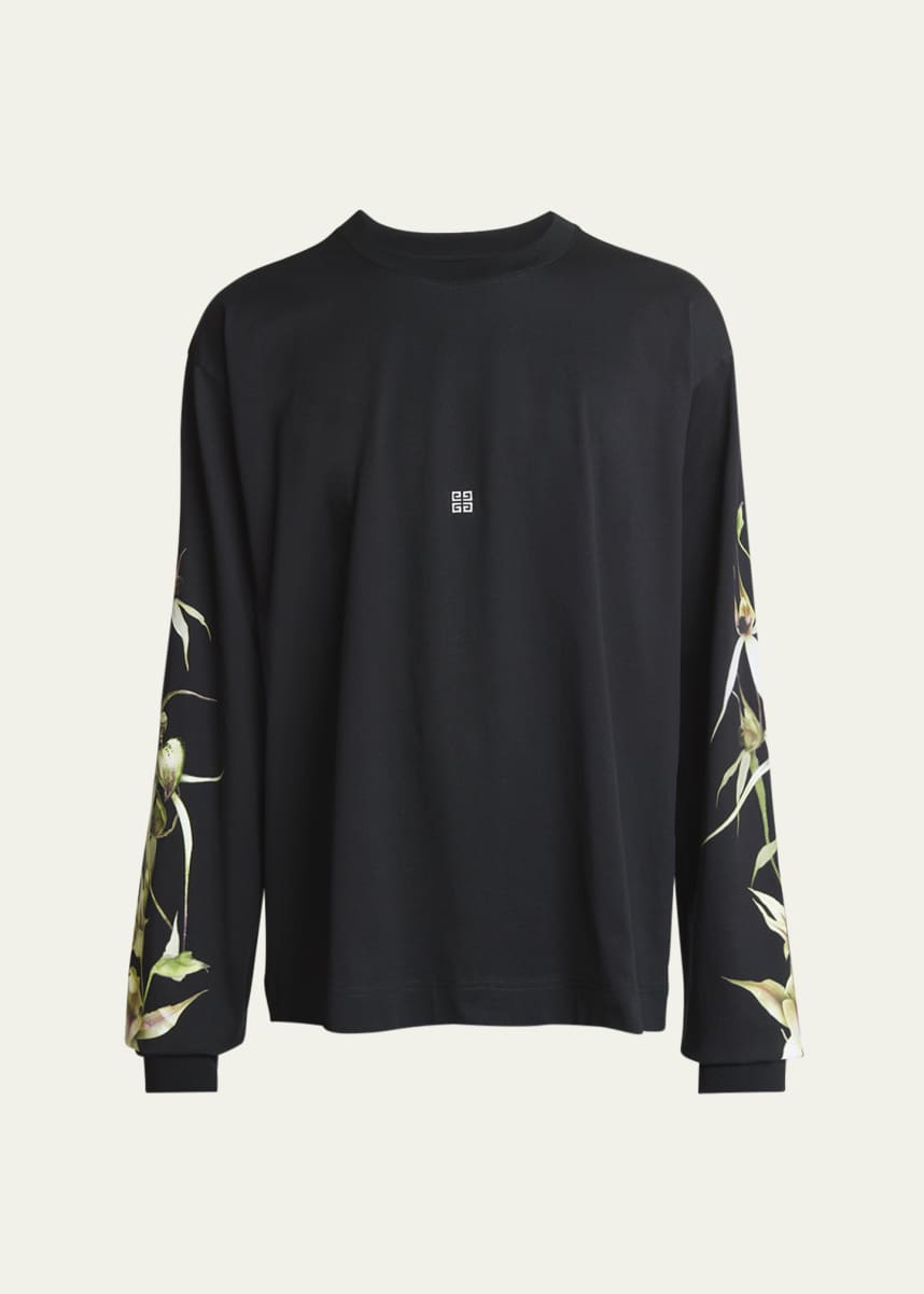 Givenchy Grey Wool Star Embroidered Long Sleeve Sweater L Givenchy