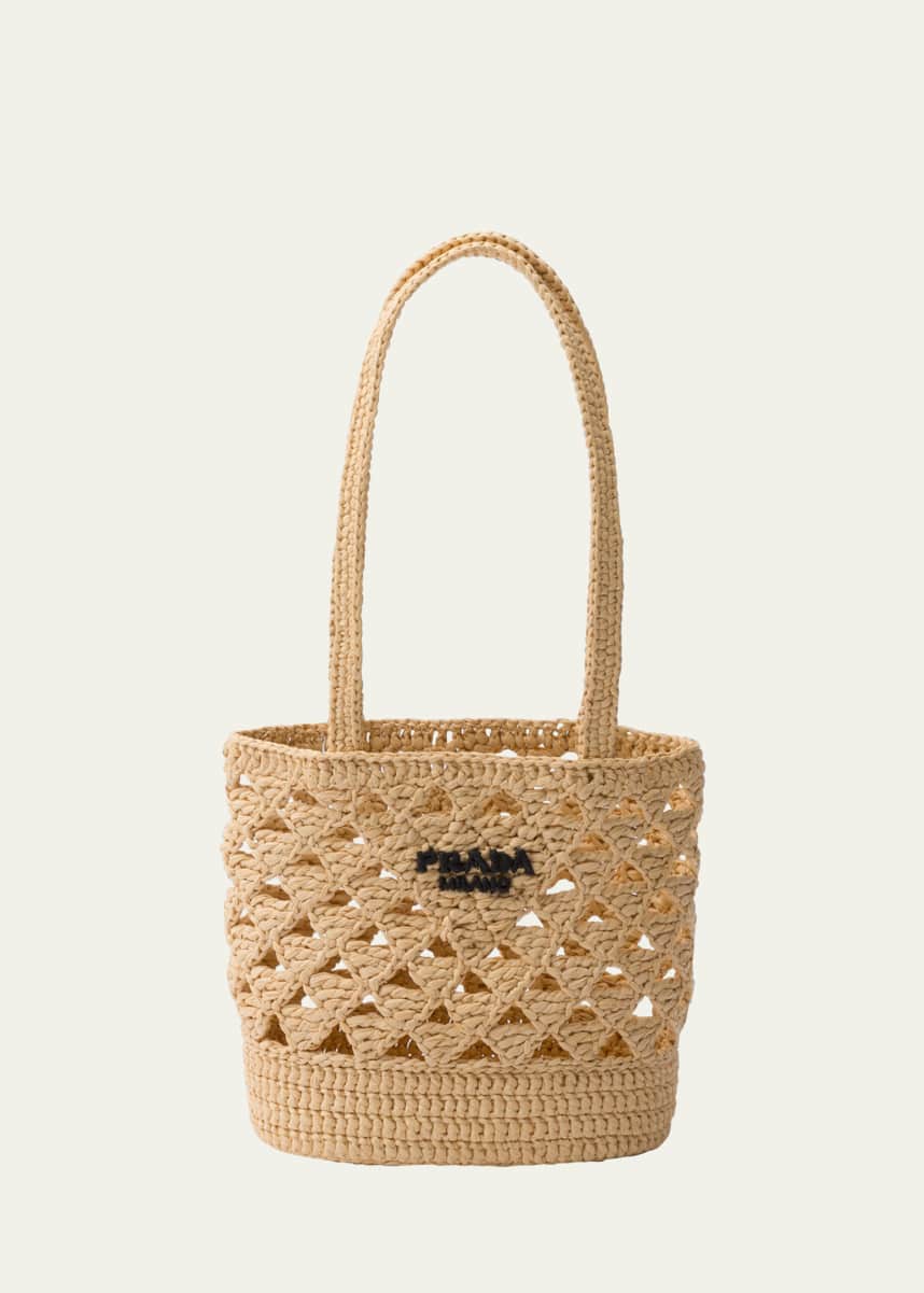 Prada Crochet Bucket Bag