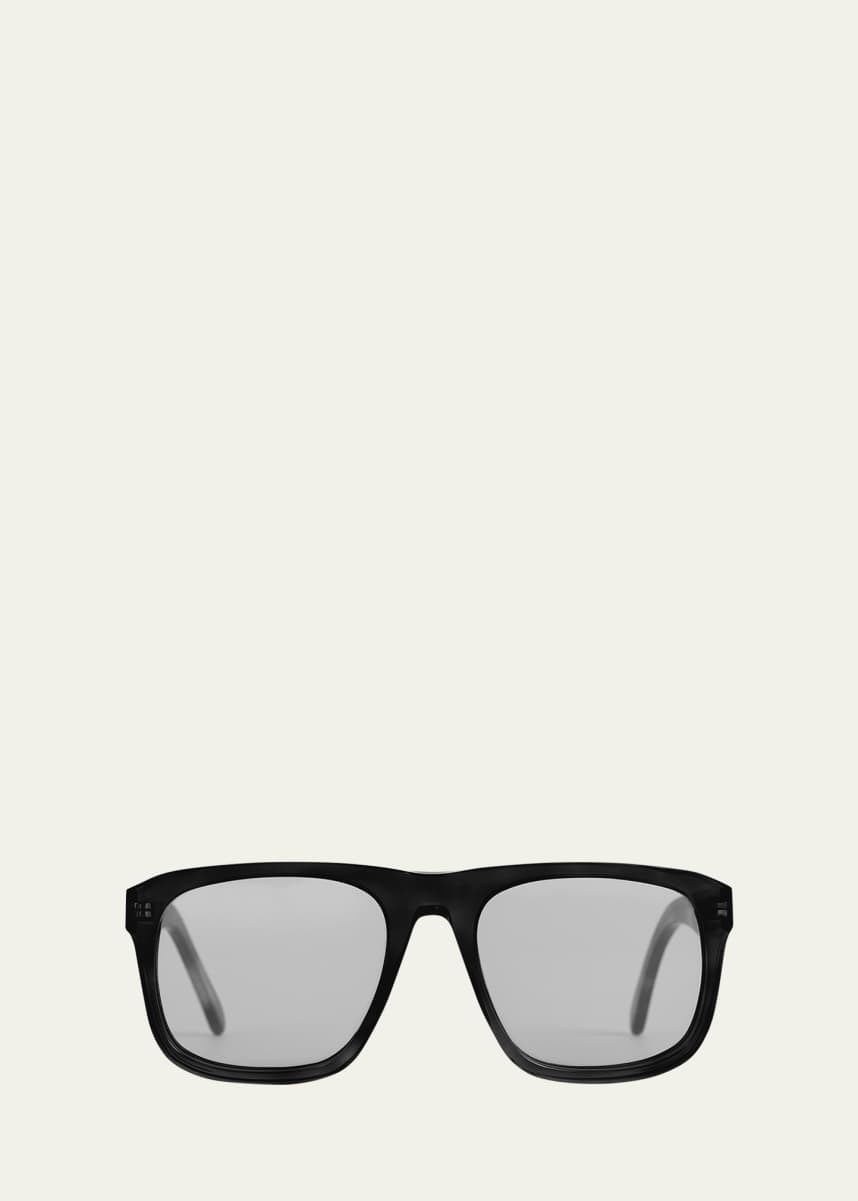 Toteme The Navigator Acetate Square Sunglasses