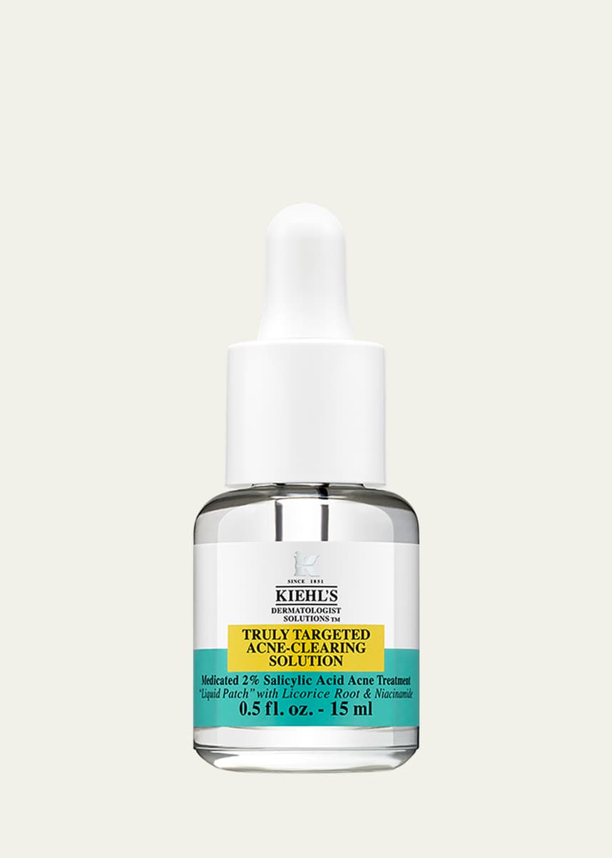 Kiehl's Since 1851 Truly Targeted Acne-Clearing Solution with Salicylic Acid, 0.5 oz.