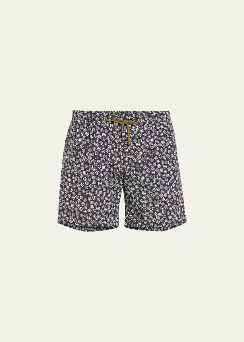 Charvet X Thorsun Men's Floating Squares Swim Shorts