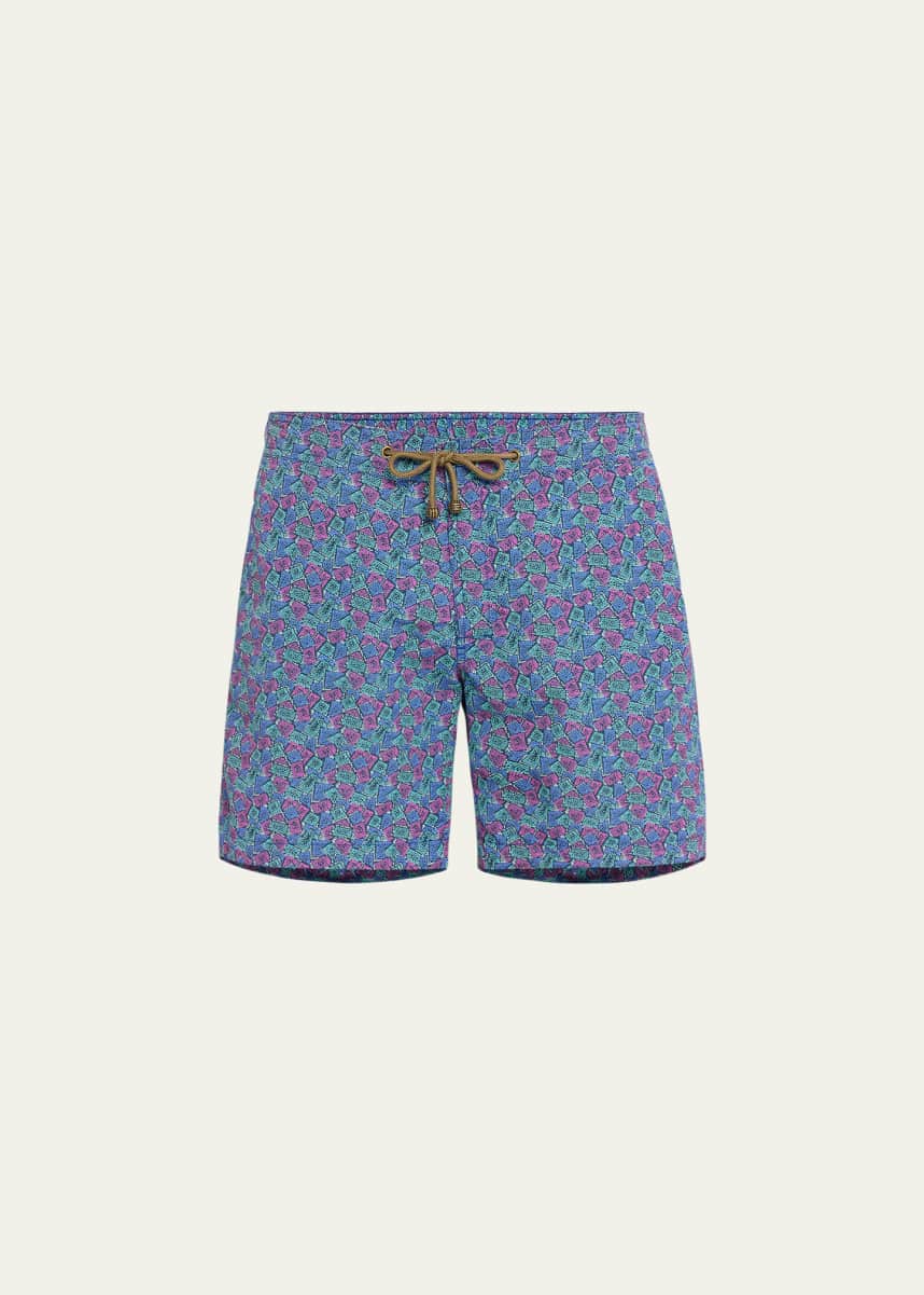 Charvet X Thorsun Men's Dotted Checks Swim Shorts