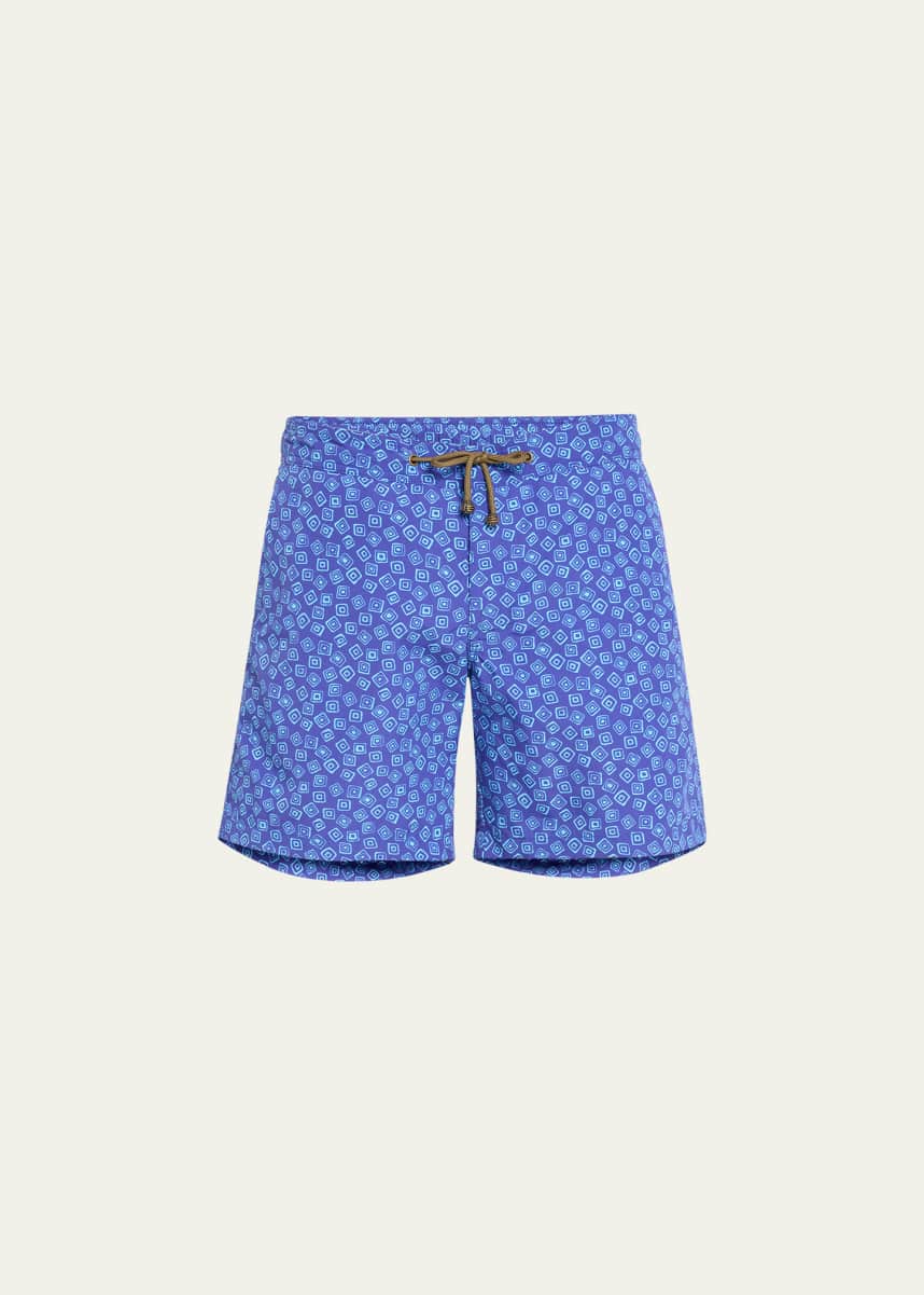 Charvet X Thorsun Men's Floating Squares Swim Shorts