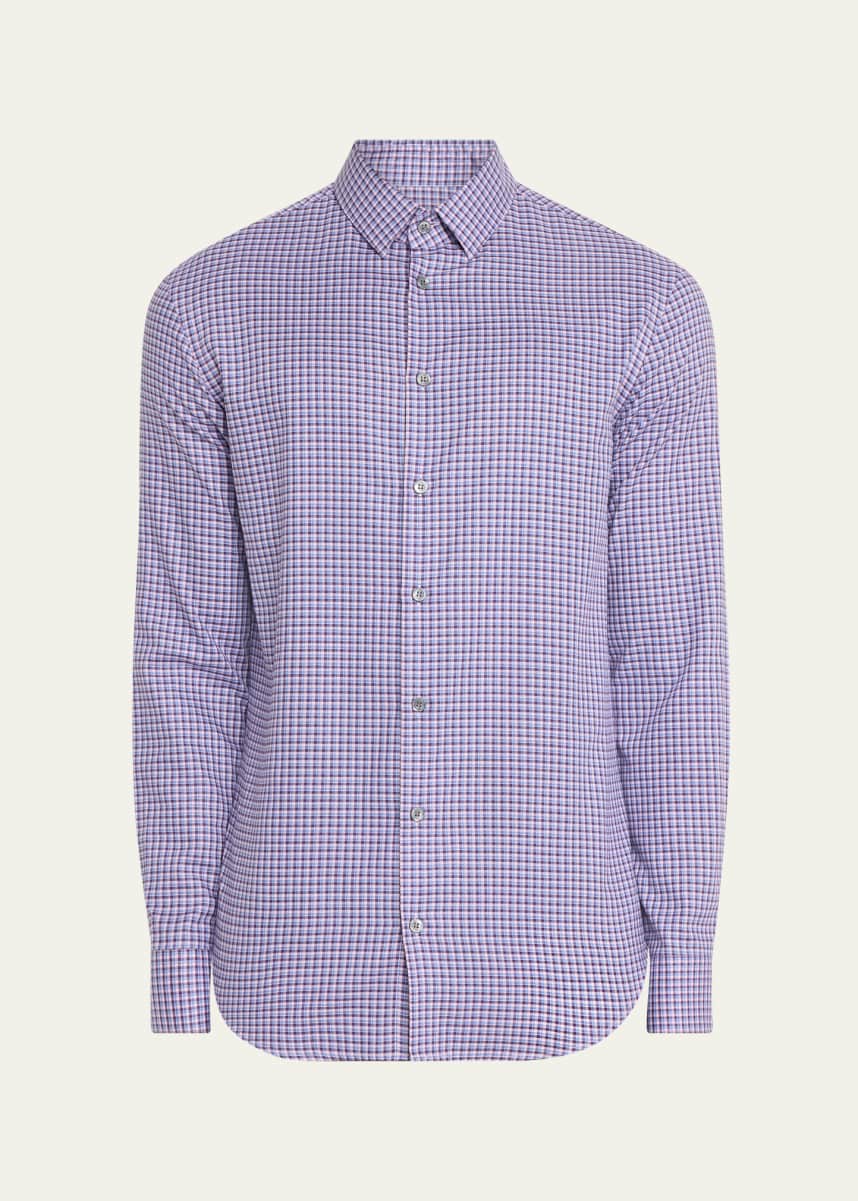Giorgio Armani Men's Plaid Sport Shirt