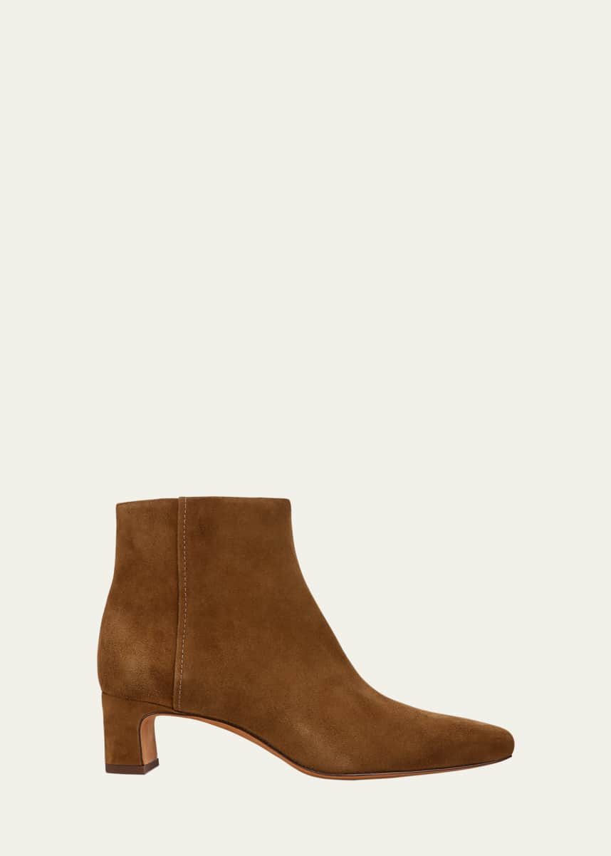 Vince Silvana Suede Zip Booties