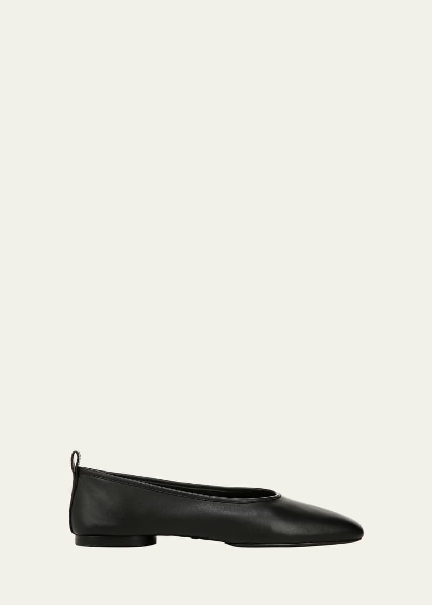 Vince Vivian Lambskin Ballerina Flats