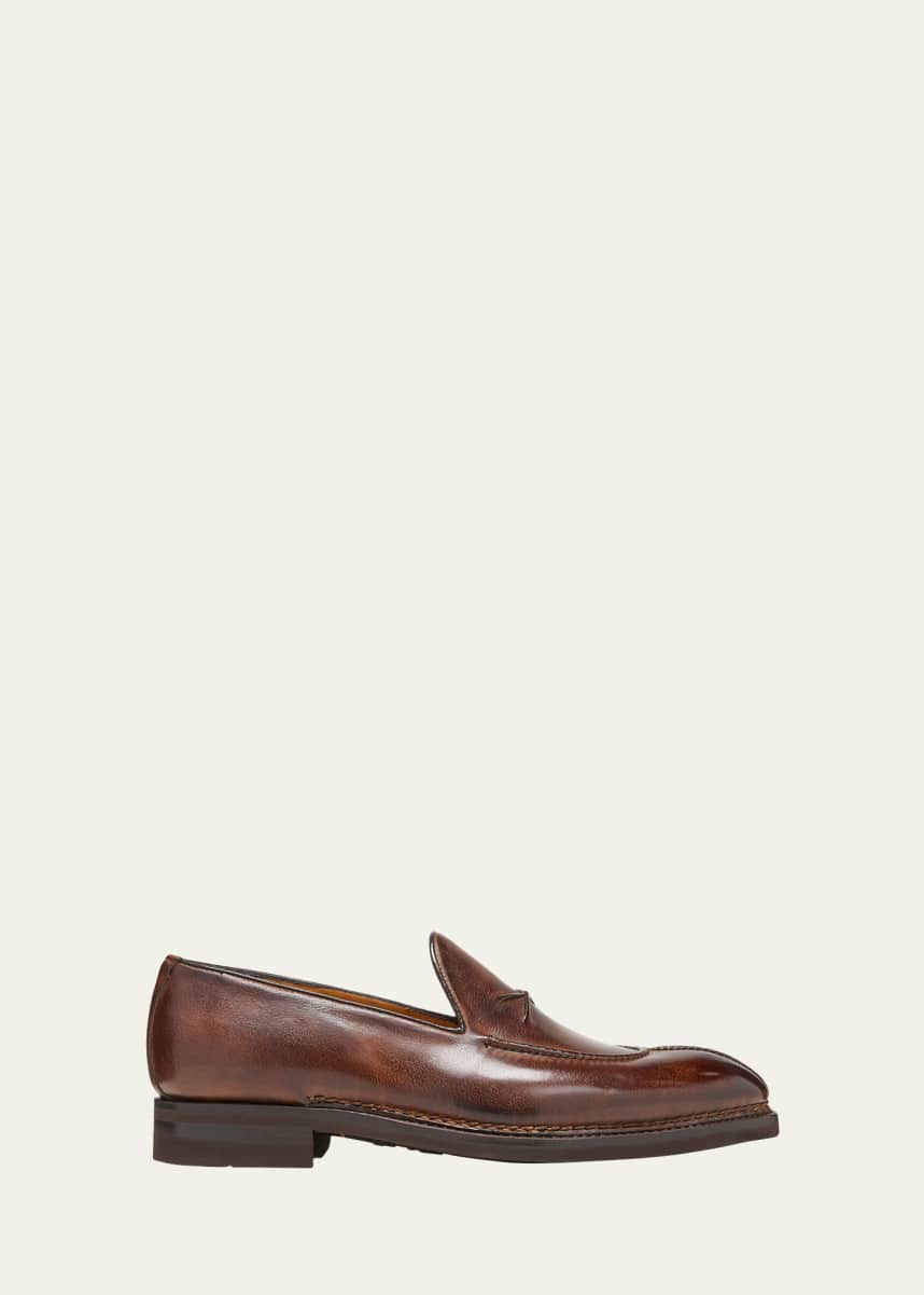 Bontoni Men's Patrizio Soft Leather Loafers