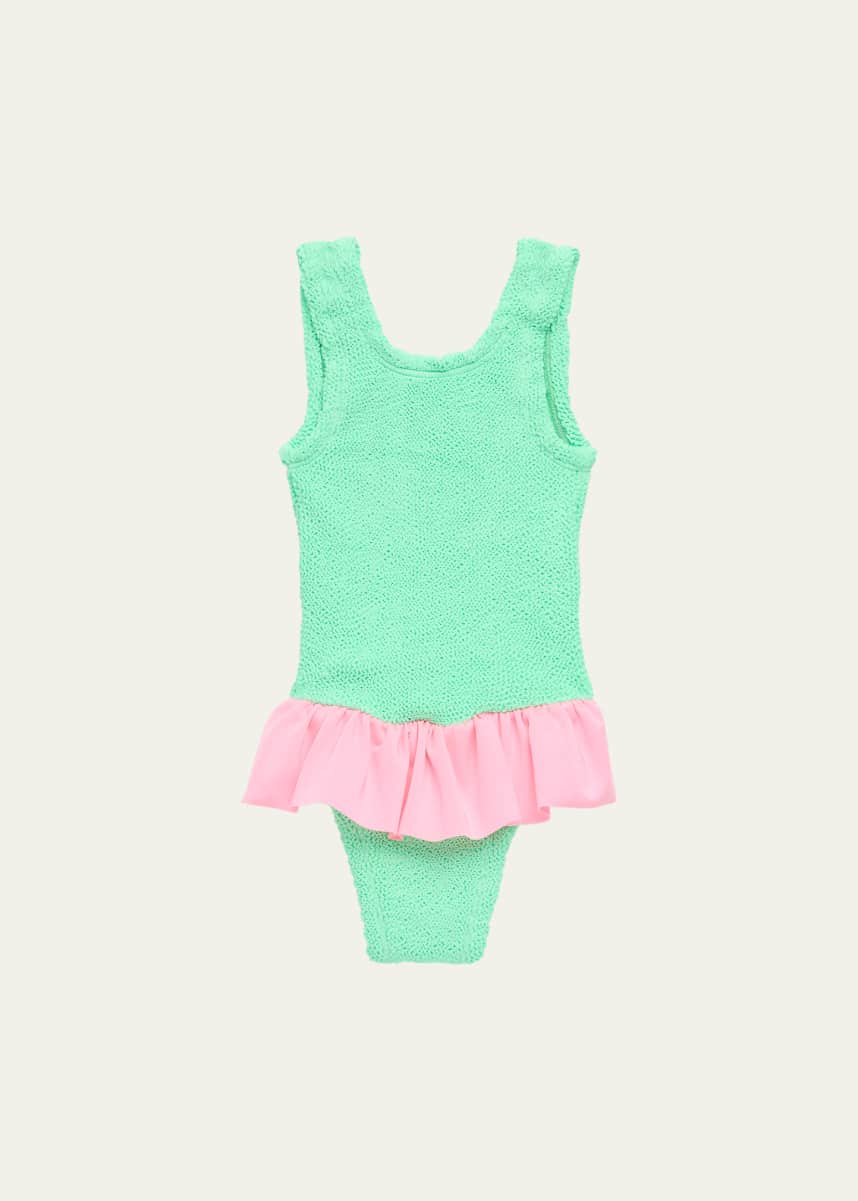 Hunza G Girl's Denise One-Piece Swimsuit, One Size