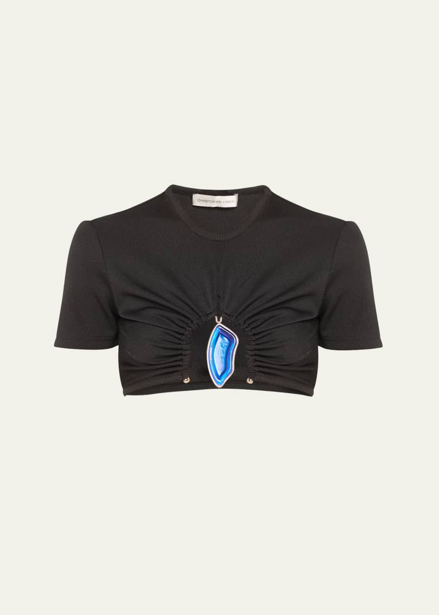 CHRISTOPHER ESBER Two Moodstone One Sleeve Midi (Black) main image 1
