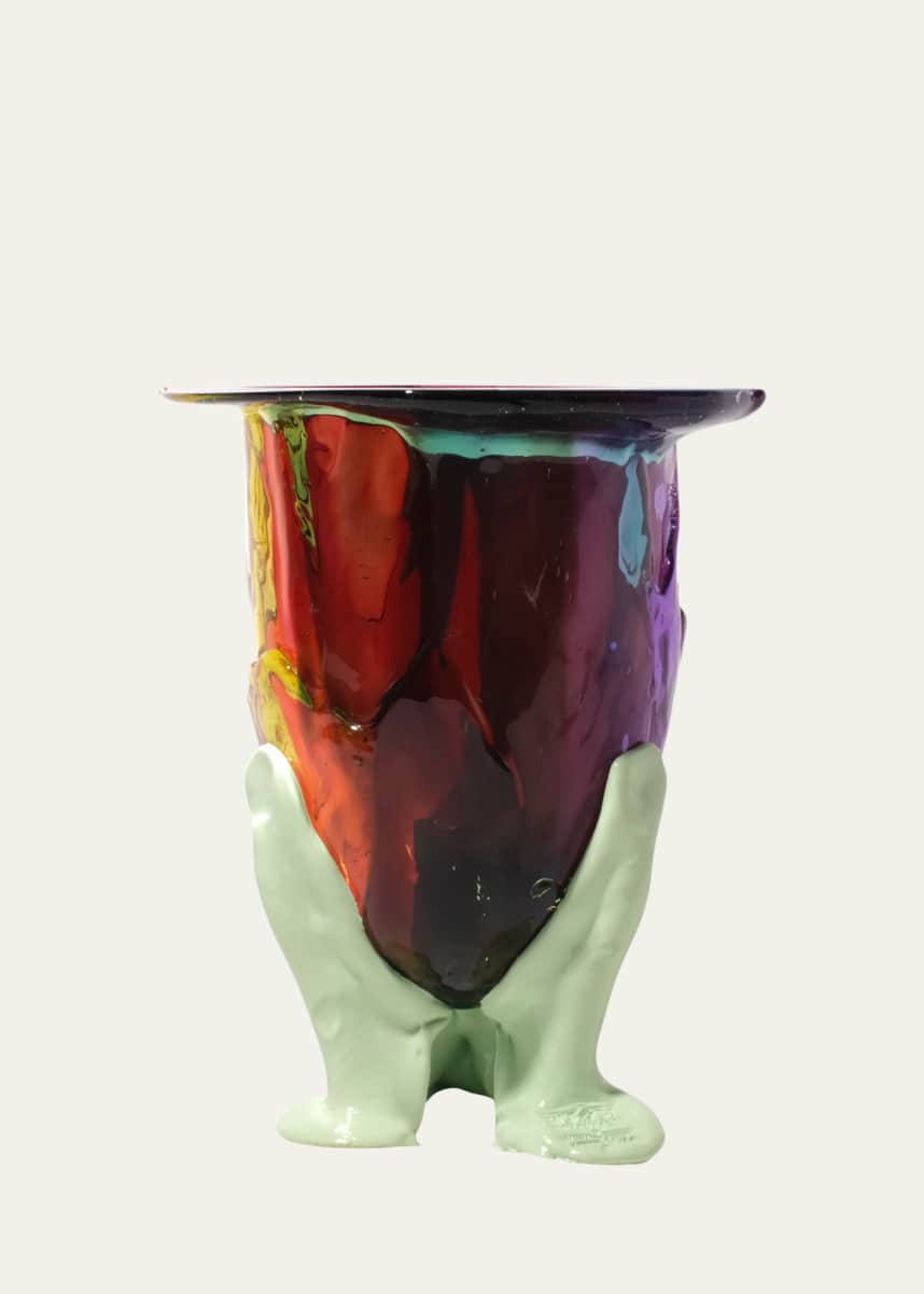 CORSI Amazonia Medium Resin Vase, 10" Tall