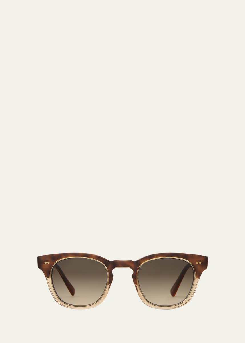 Mr. Leight Men's Hanalei II Acetate Square Sunglasses