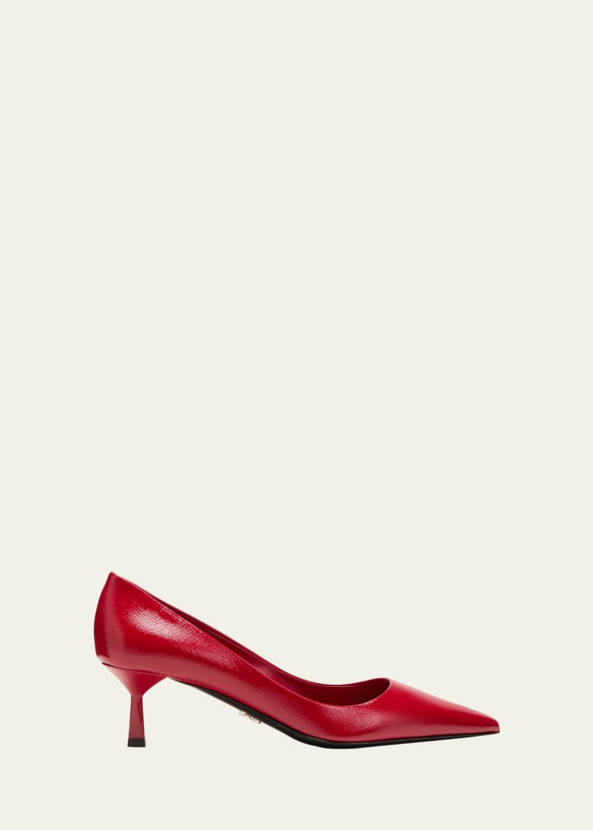 Prada Vernice Calfskin Stiletto Pumps