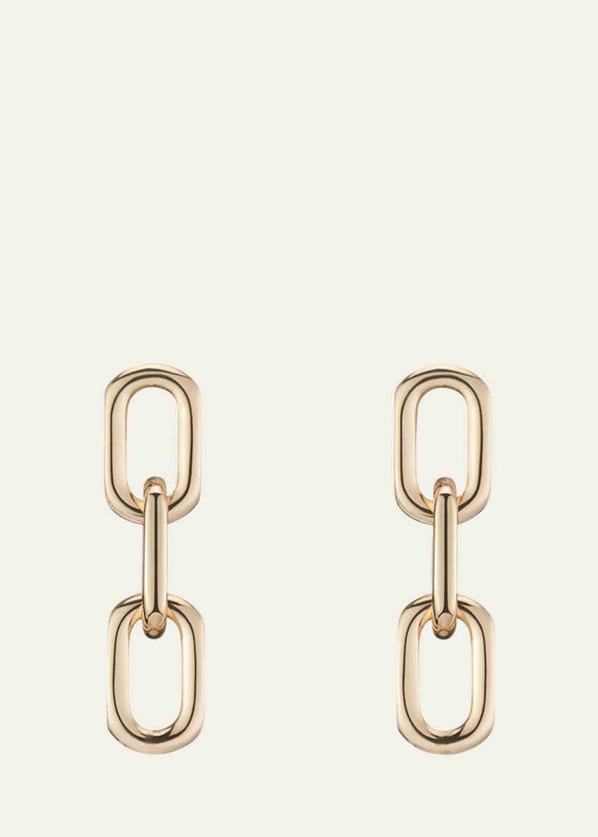 V.BELLAN Vermeil Chain Drop Earrings