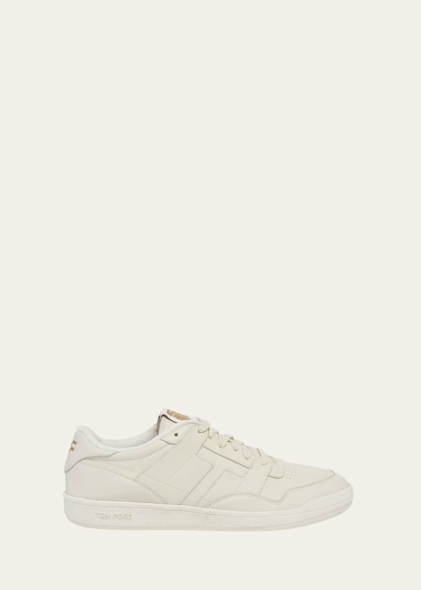 TOM FORD Men's Jake Smooth Leather Sneakers
