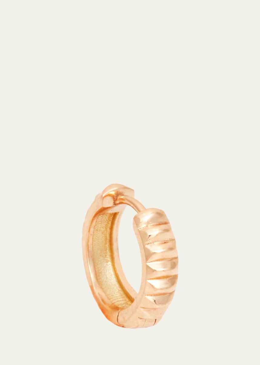 Sherman Field, 1967 18K Gold Medium Barre Huggie Earrings