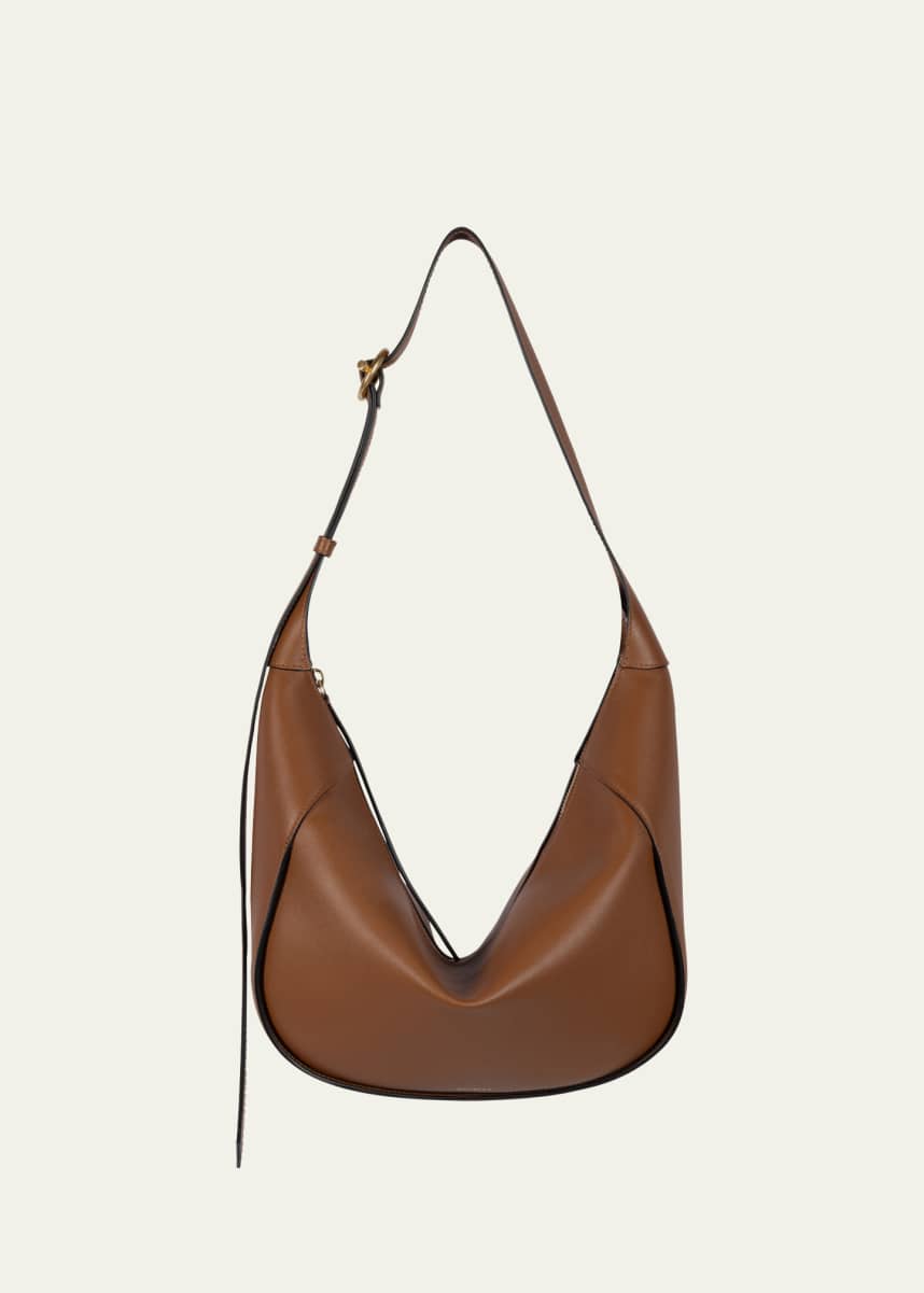 Wandler Maggie Zip Leather Hobo Bag