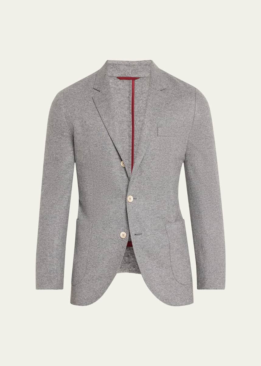 Brunello Cucinelli Men's Cashmere Jersey Sport Coat